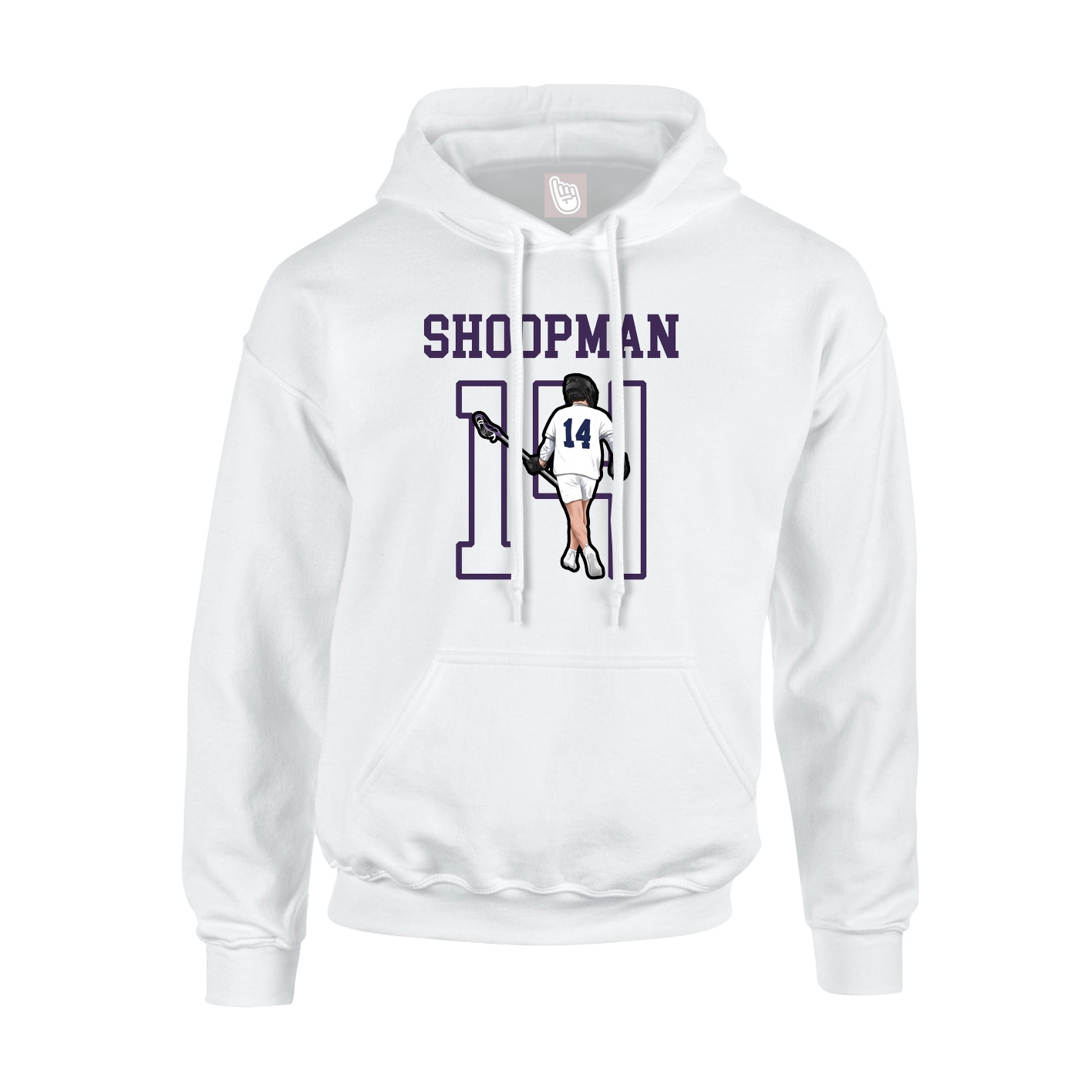 Youth Hoodie — Shirsey in White