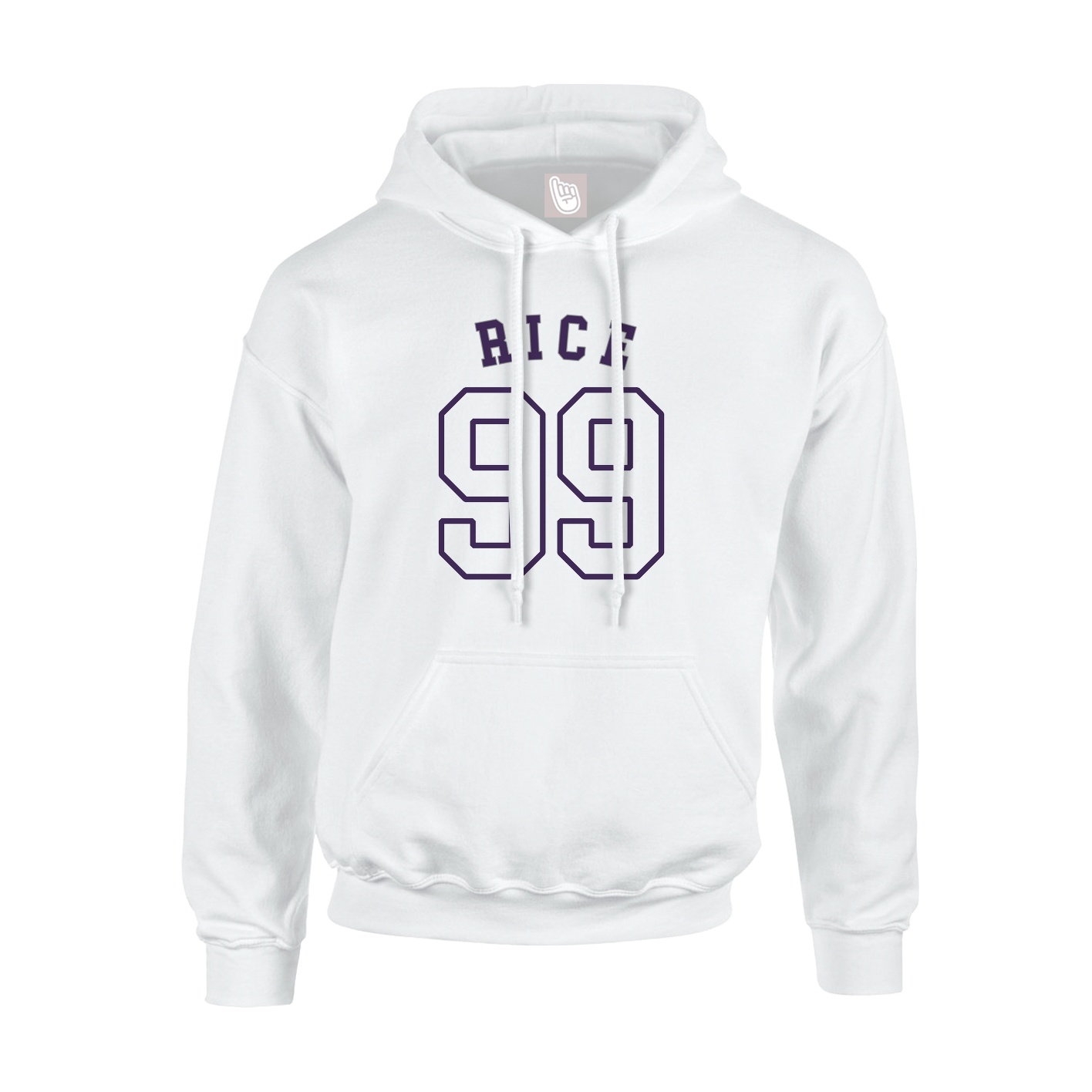 Hoodie — Shirsey Arch in White