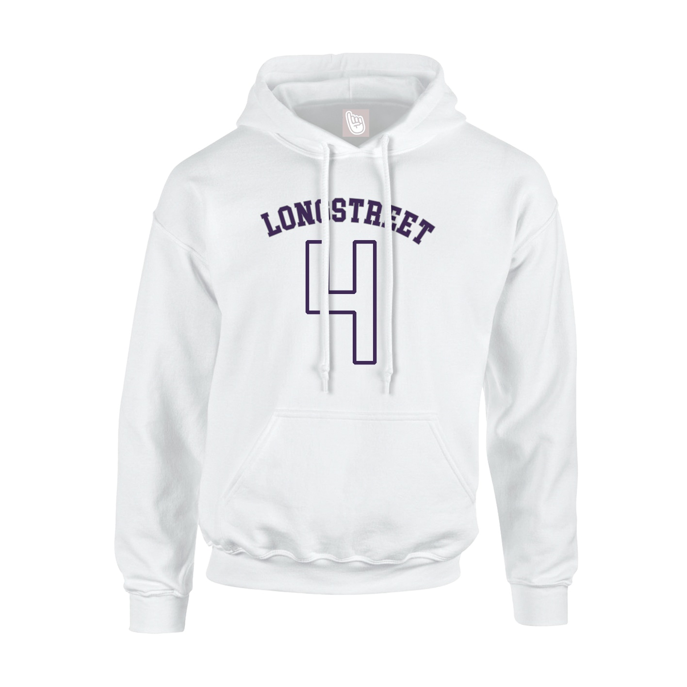 Hoodie — Shirsey Arch in White