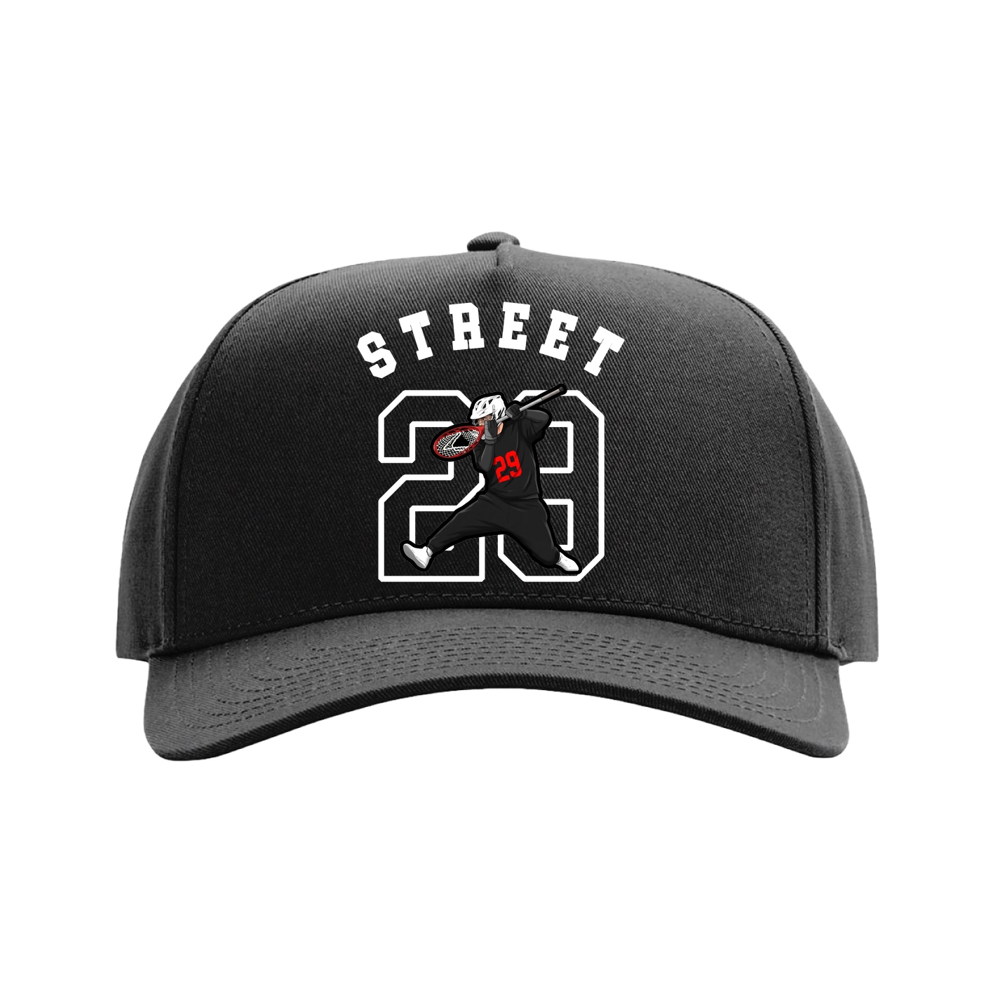 Full Fabric Five-Panel Champ Cap