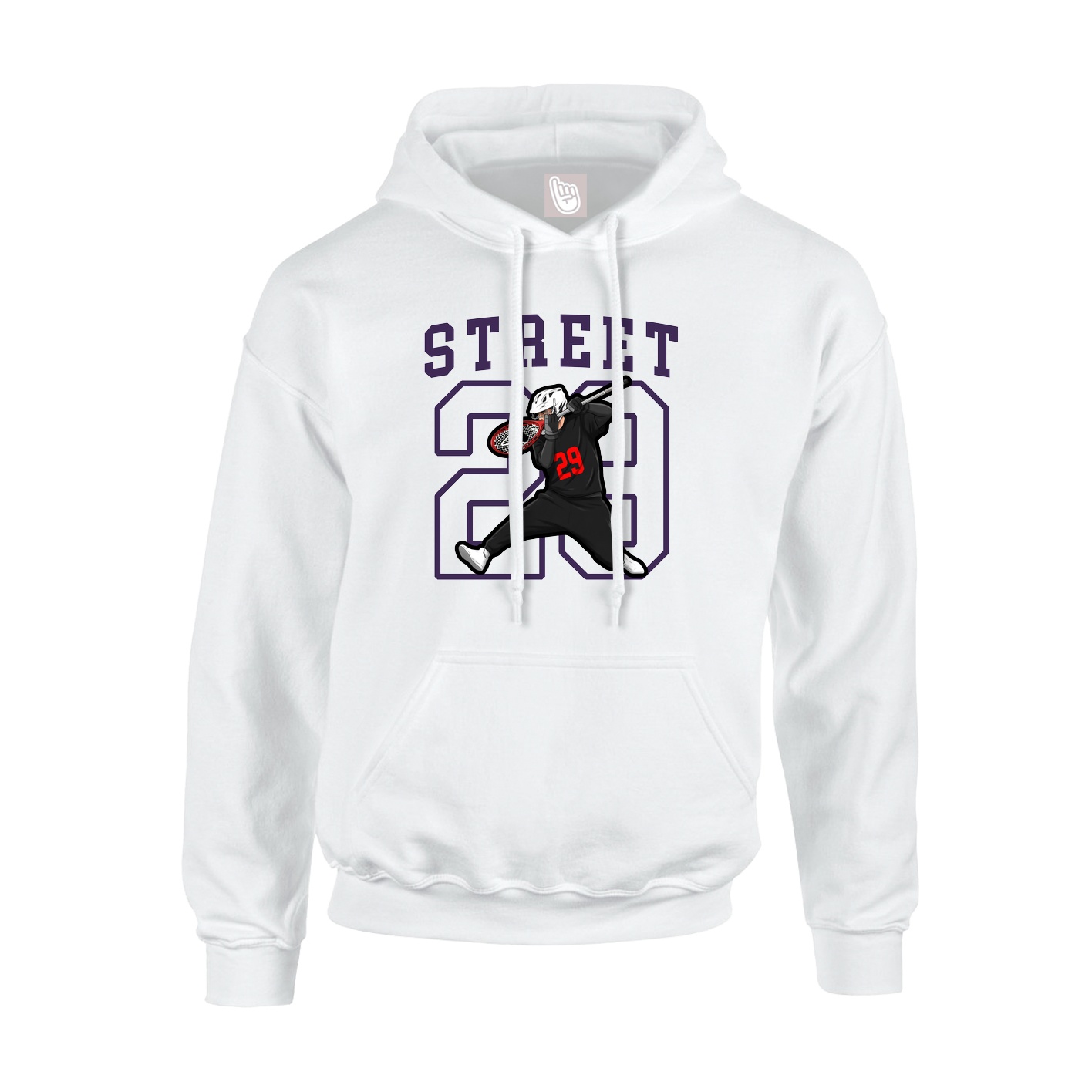 Youth Hoodie — Shirsey in White
