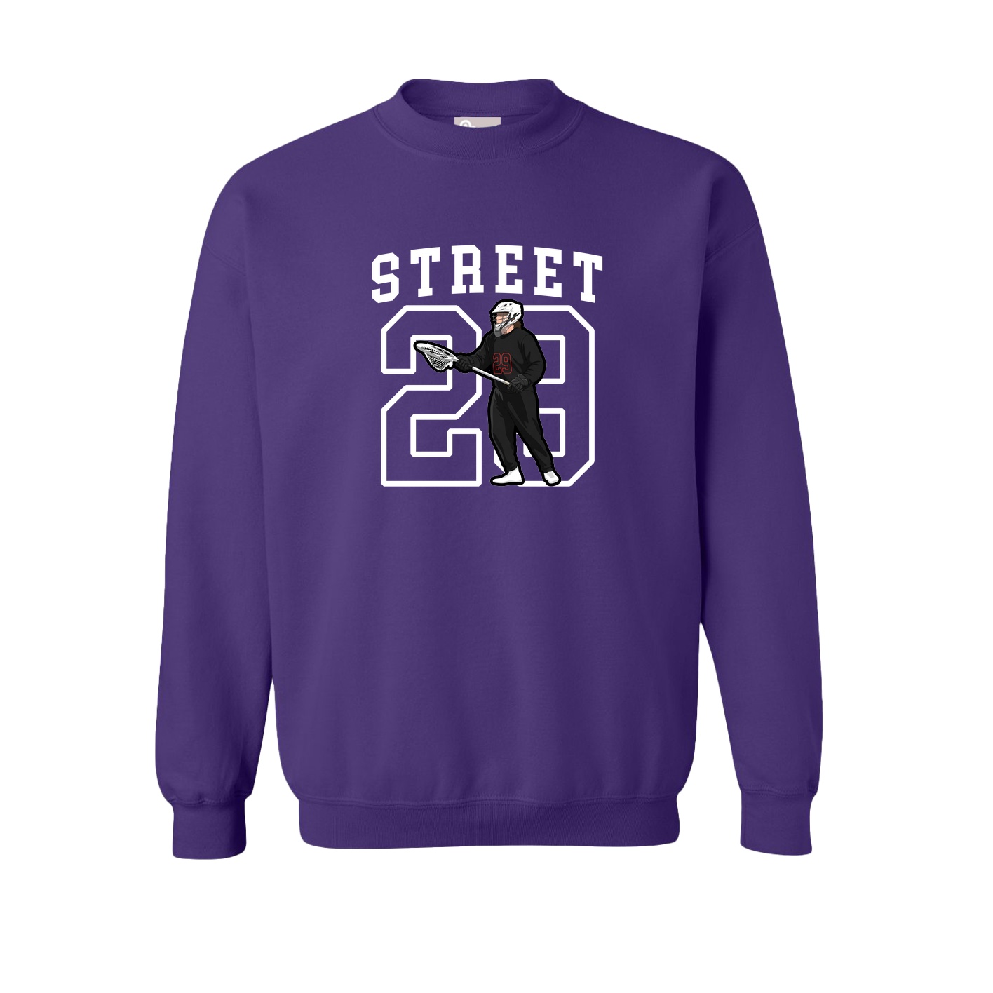 Fleece Crew — Shirsey in Purple