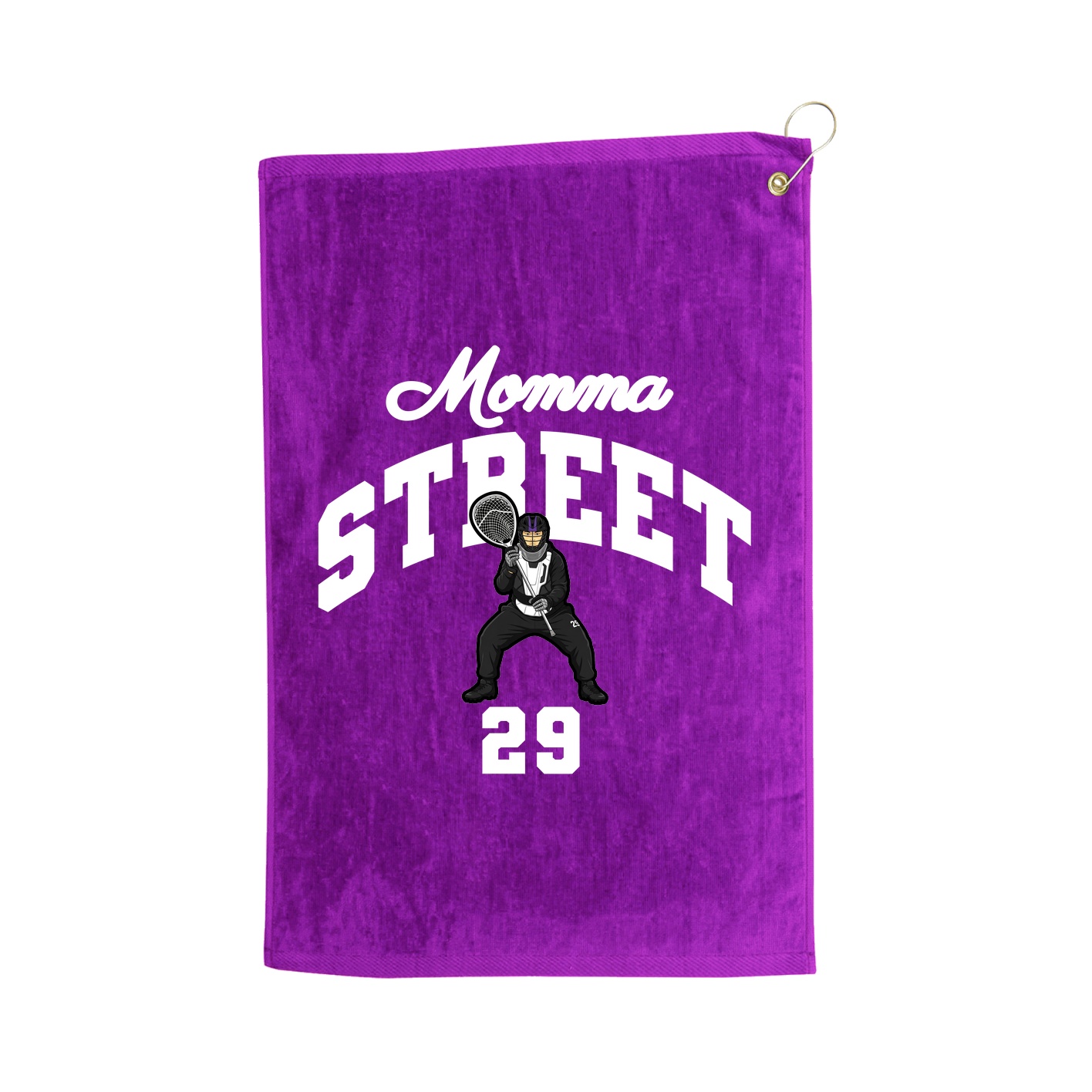 Golf Towel — Mothers Day Arch in Purple
