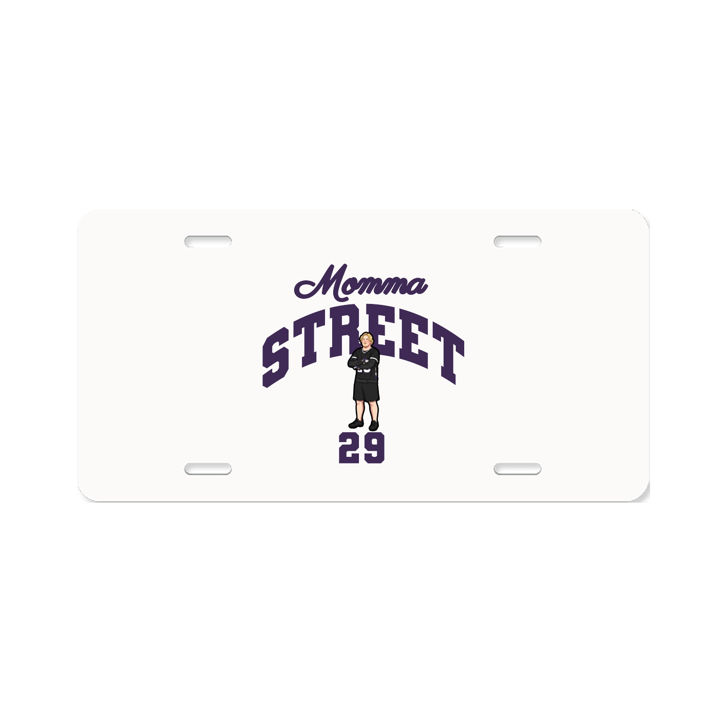 License Plate — Mothers Day Arch in Classic
