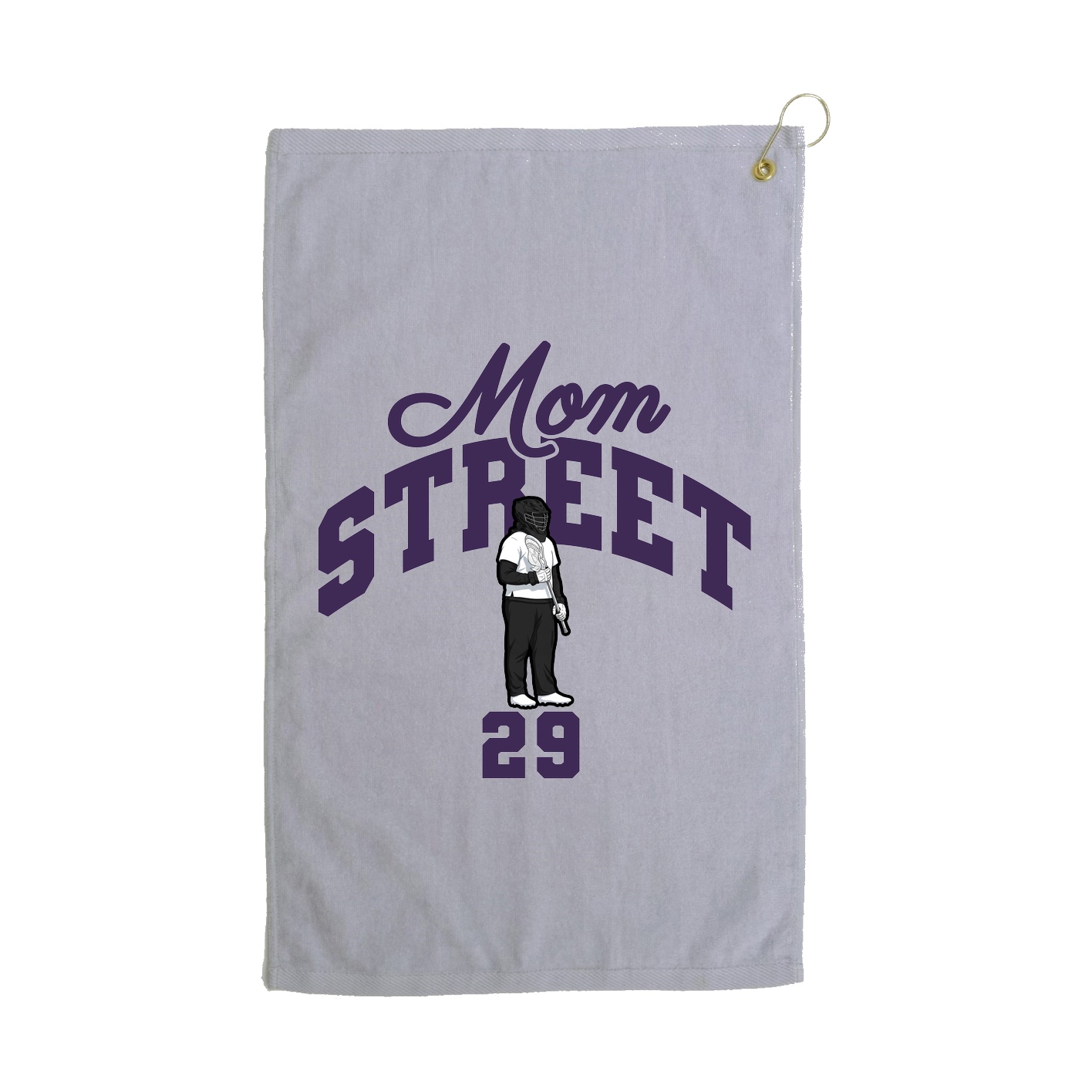 Golf Towel — Mothers Day Arch in Grey