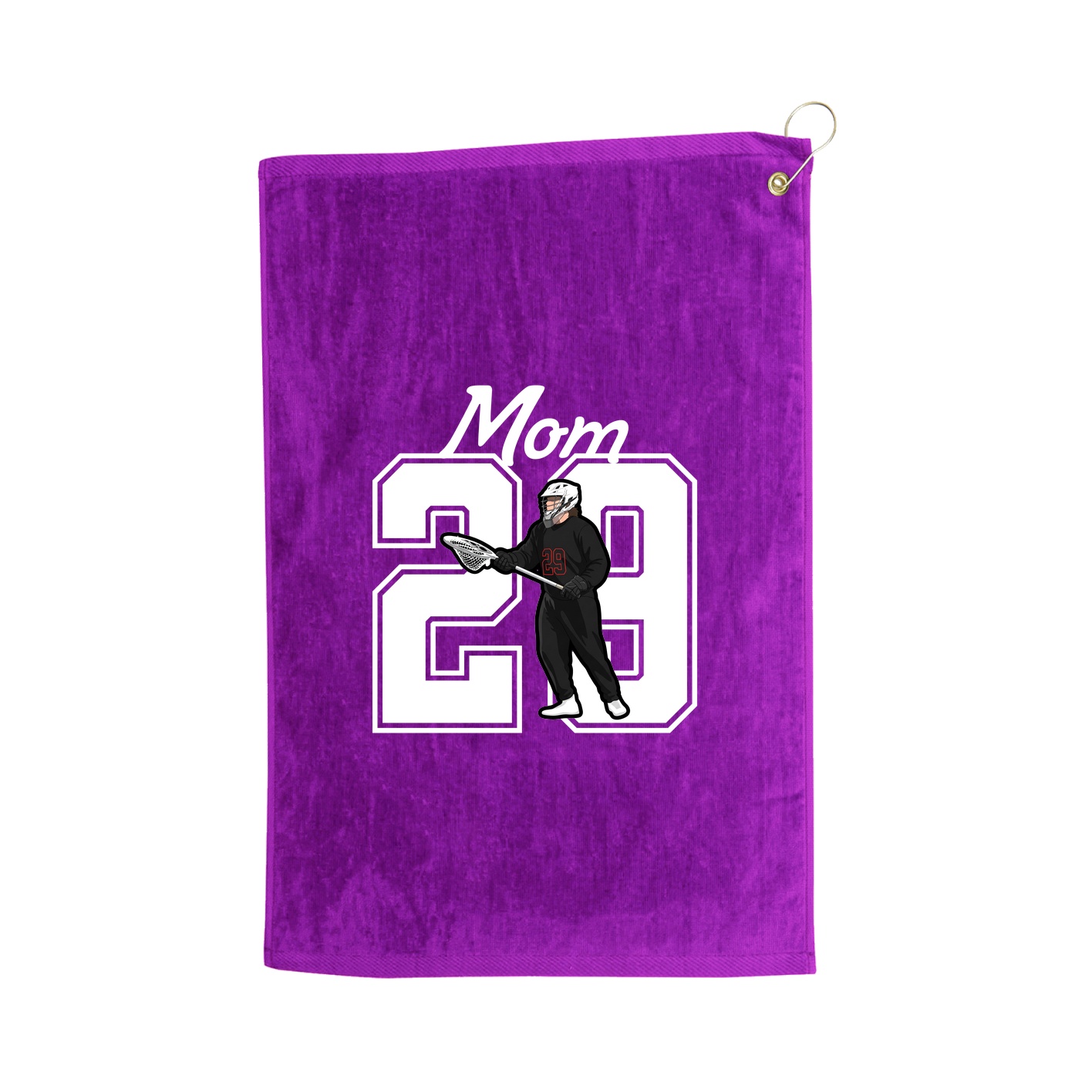 Golf Towel — Mothers Day Shirsey in Purple