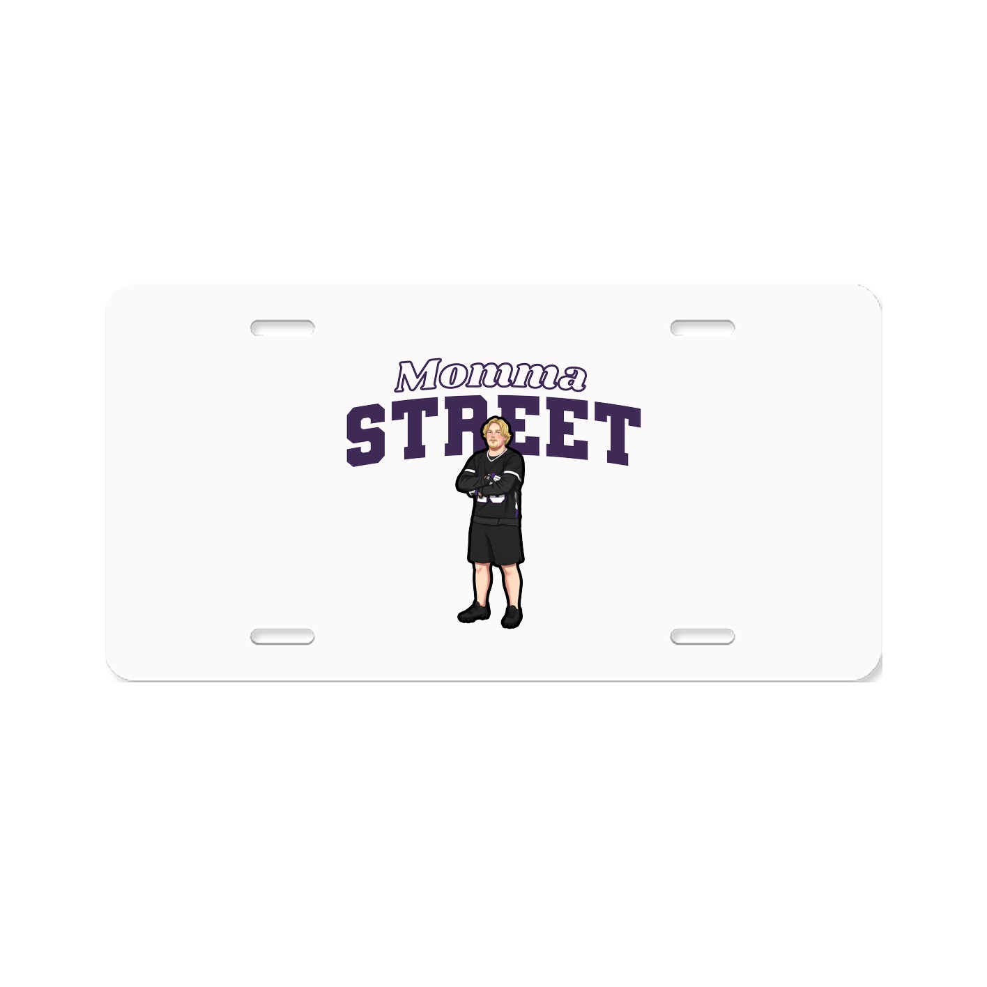 License Plate — Mothers Day Block in Classic