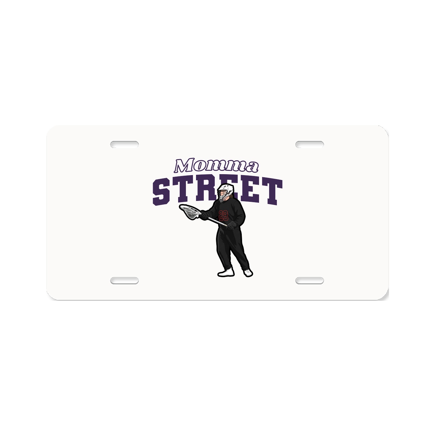 License Plate — Mothers Day Block in Classic
