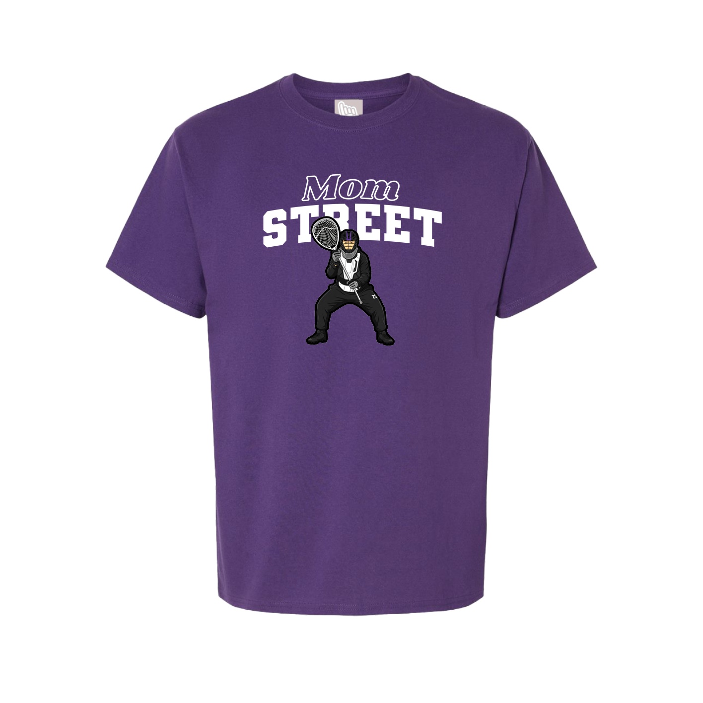 Youth Tee — Mothers Day Block in Purple