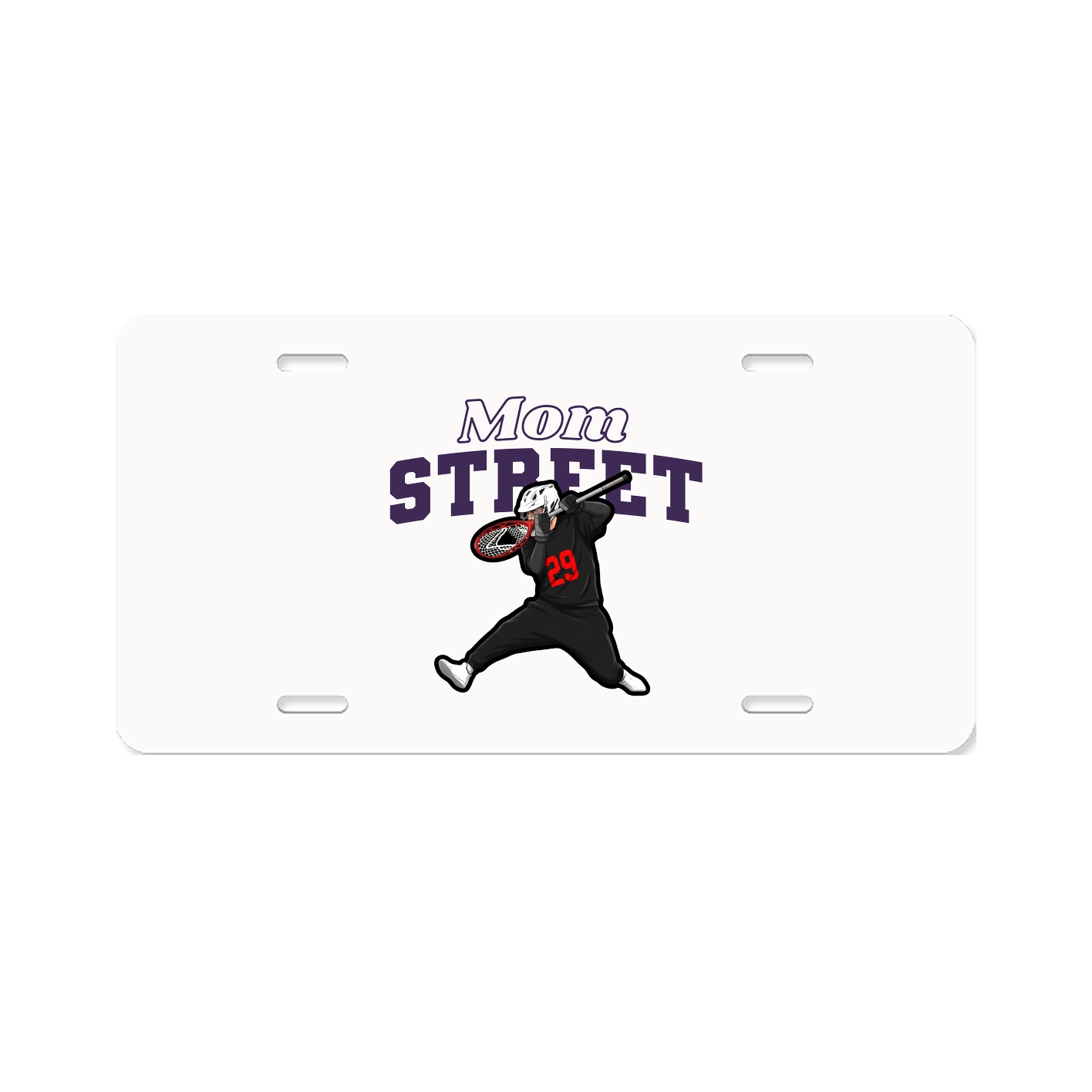 License Plate — Mothers Day Block in Classic