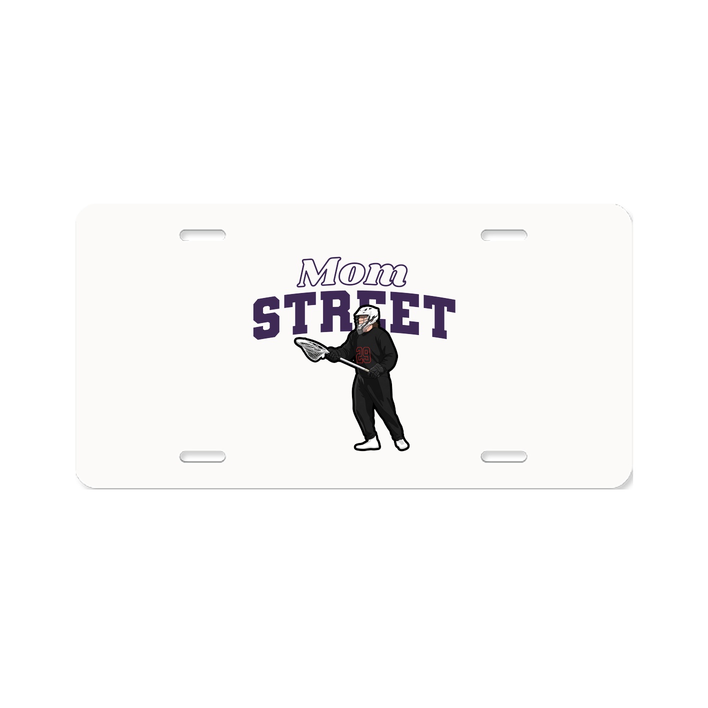 License Plate — Mothers Day Block in Classic