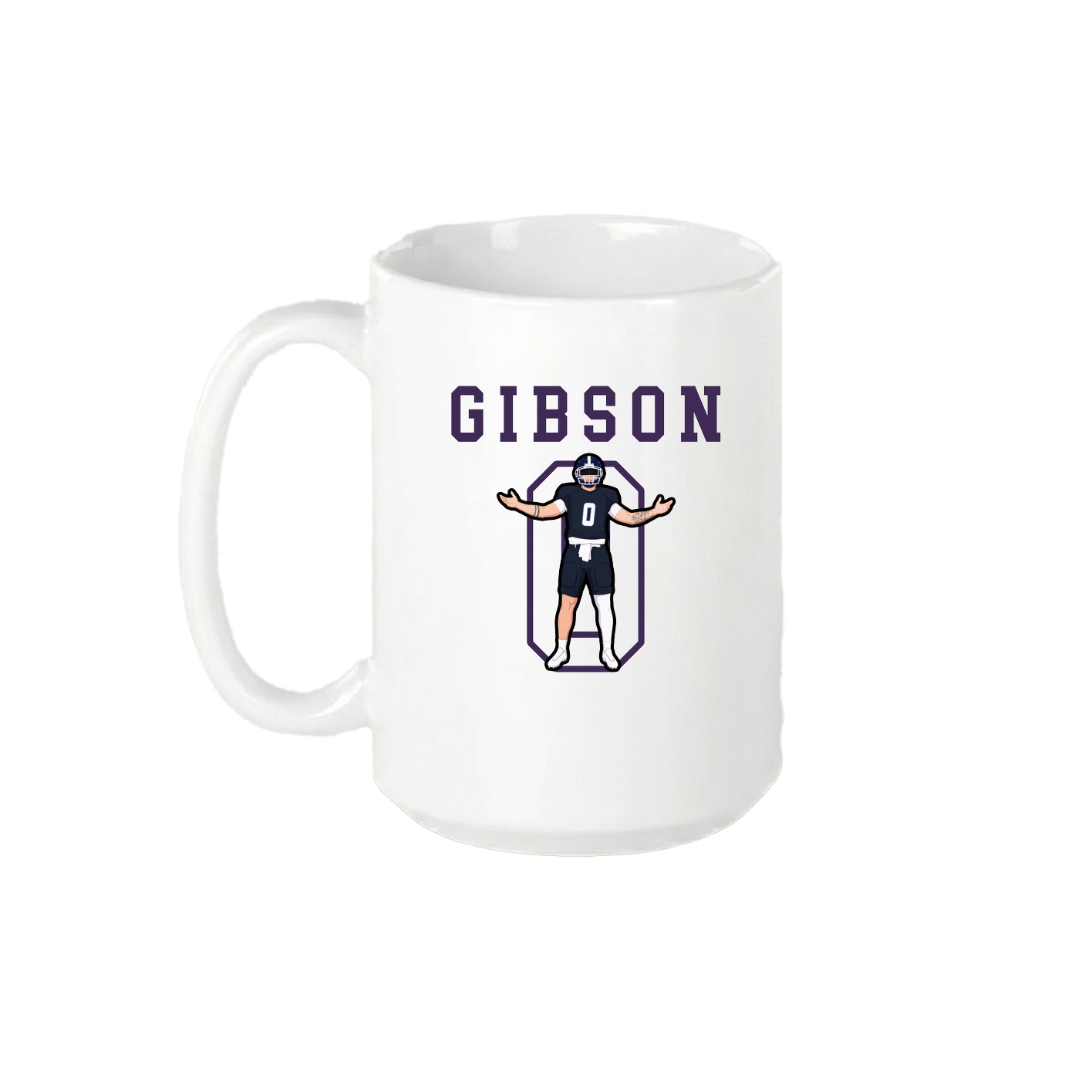 15oz Coffee Mug — Shirsey in White