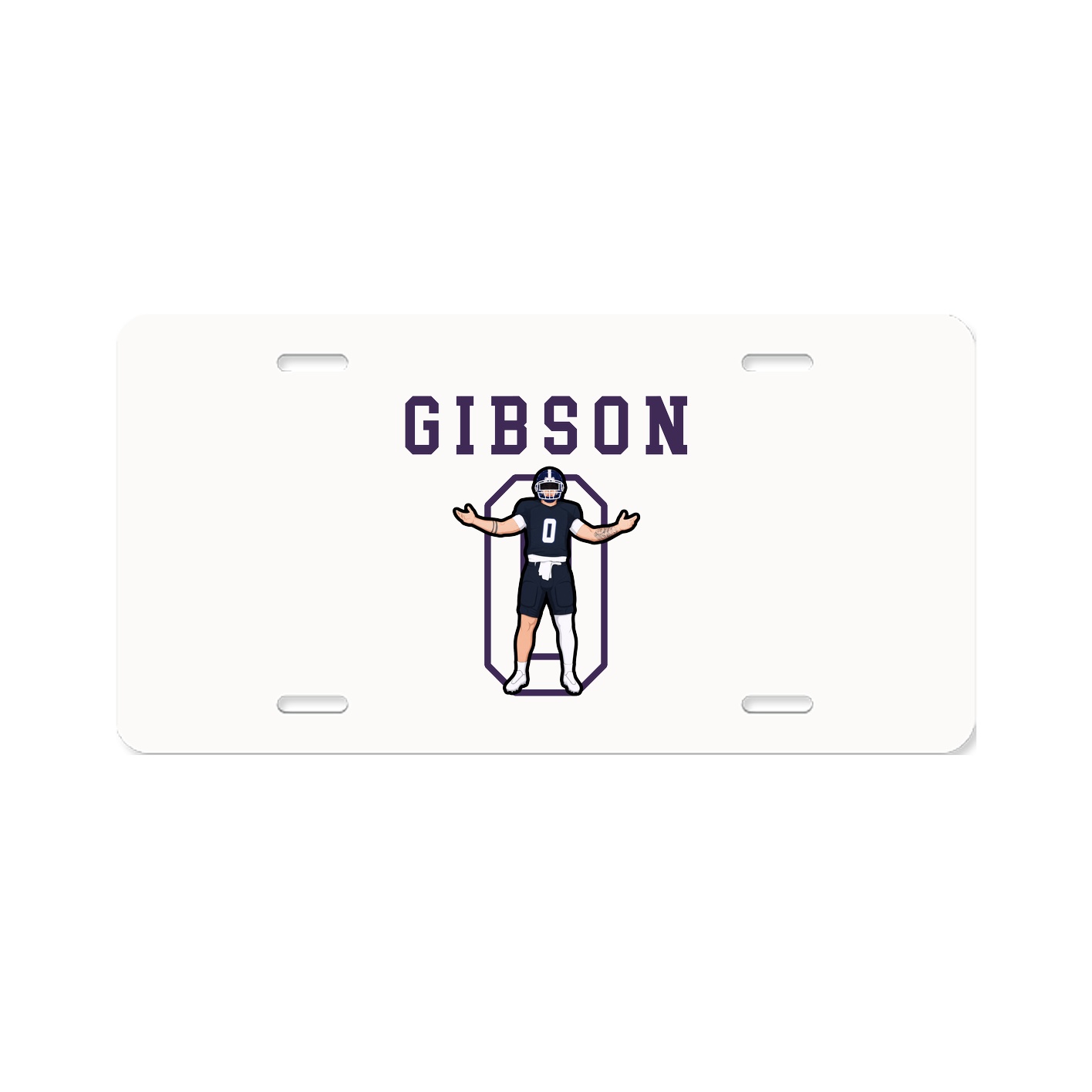 License Plate — Shirsey in Classic