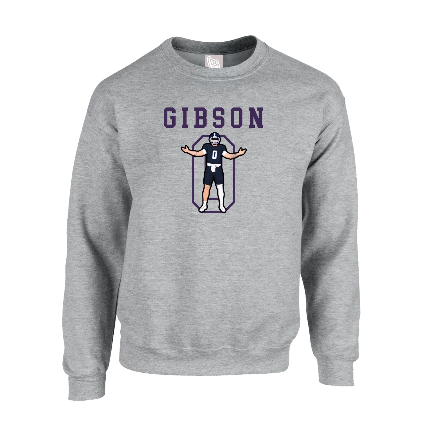 Fleece Crew — Shirsey in Grey