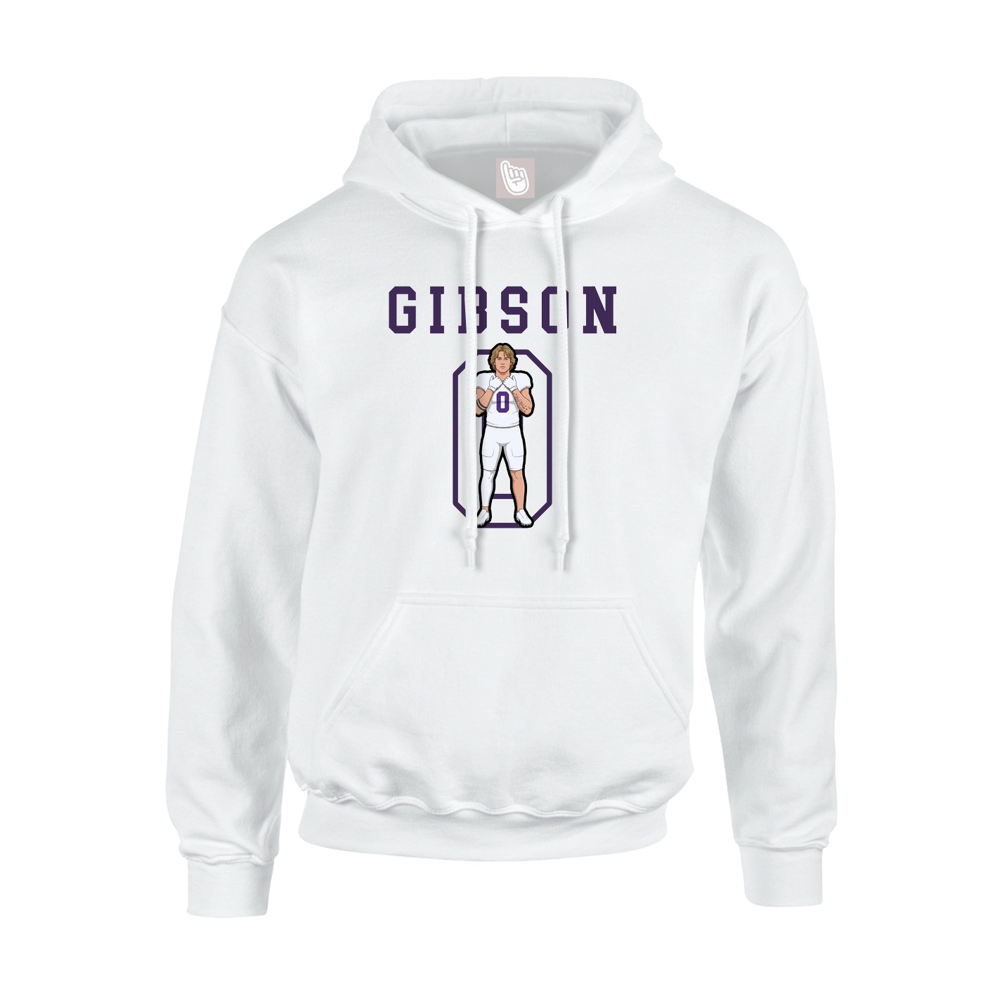 Youth Hoodie — Shirsey in White