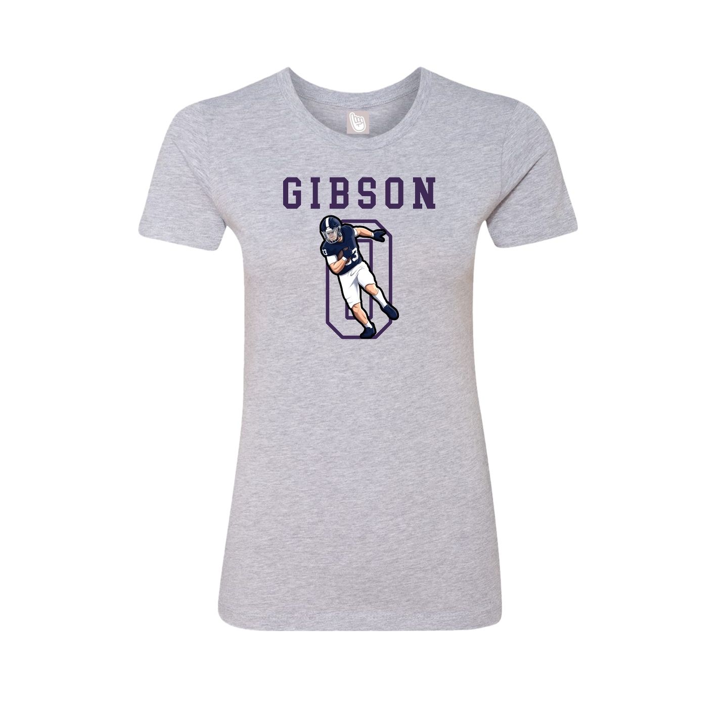 Fitted Women's Tee — Shirsey in Grey