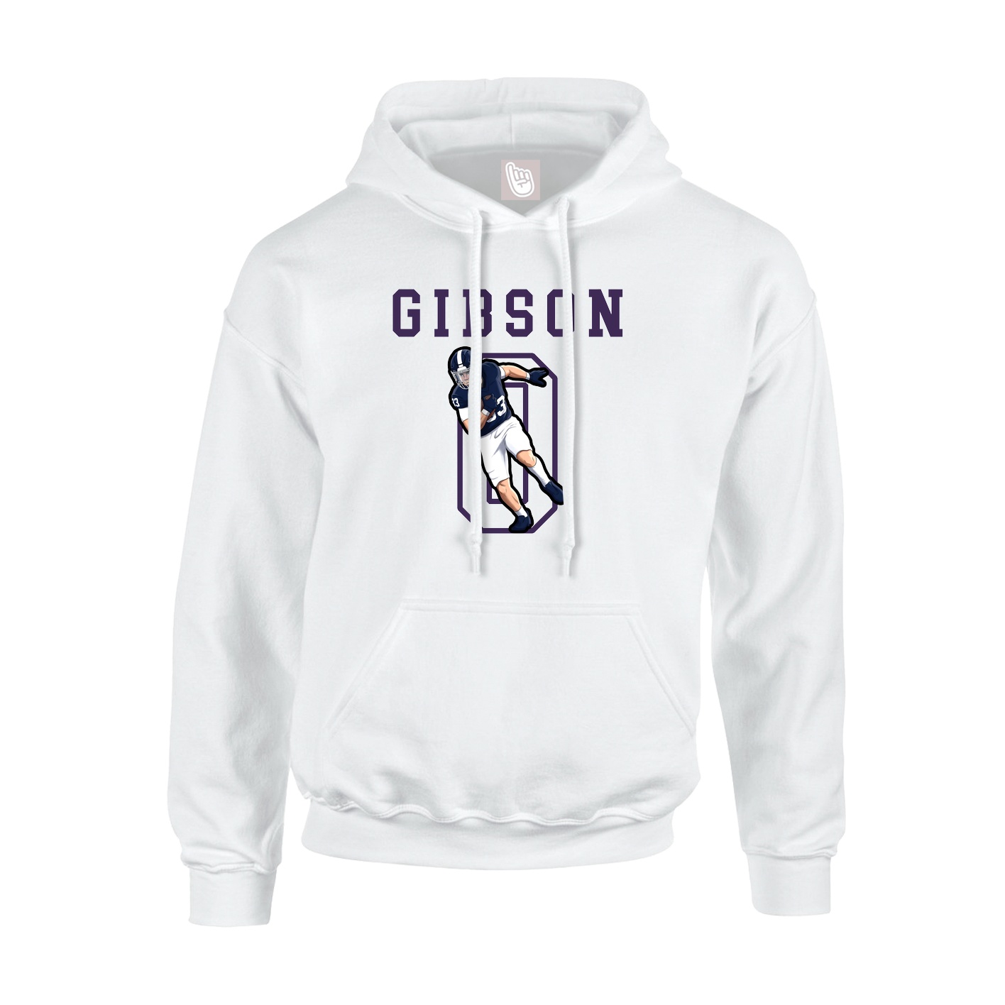 Hoodie — Shirsey in White