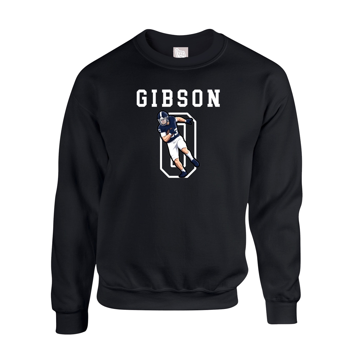 Fleece Crew — Shirsey in Black