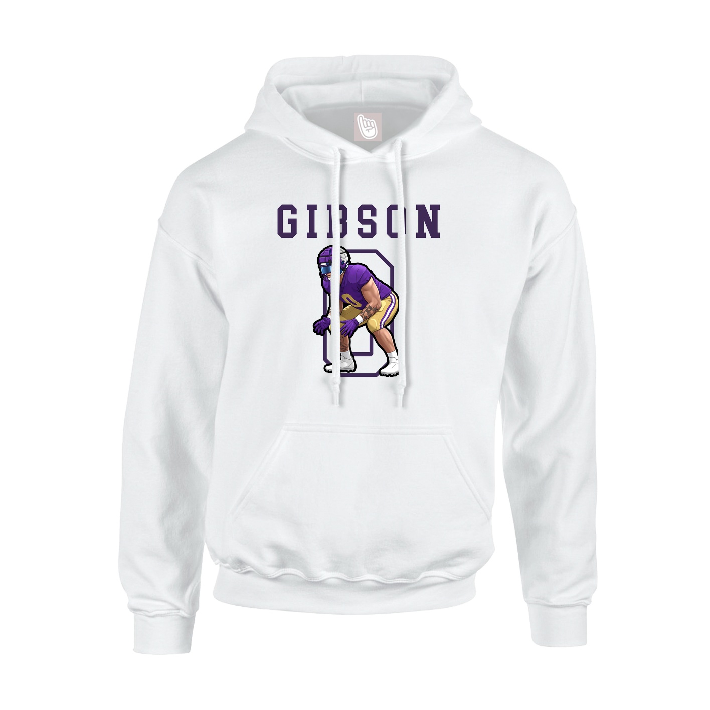 Youth Hoodie — Shirsey in White