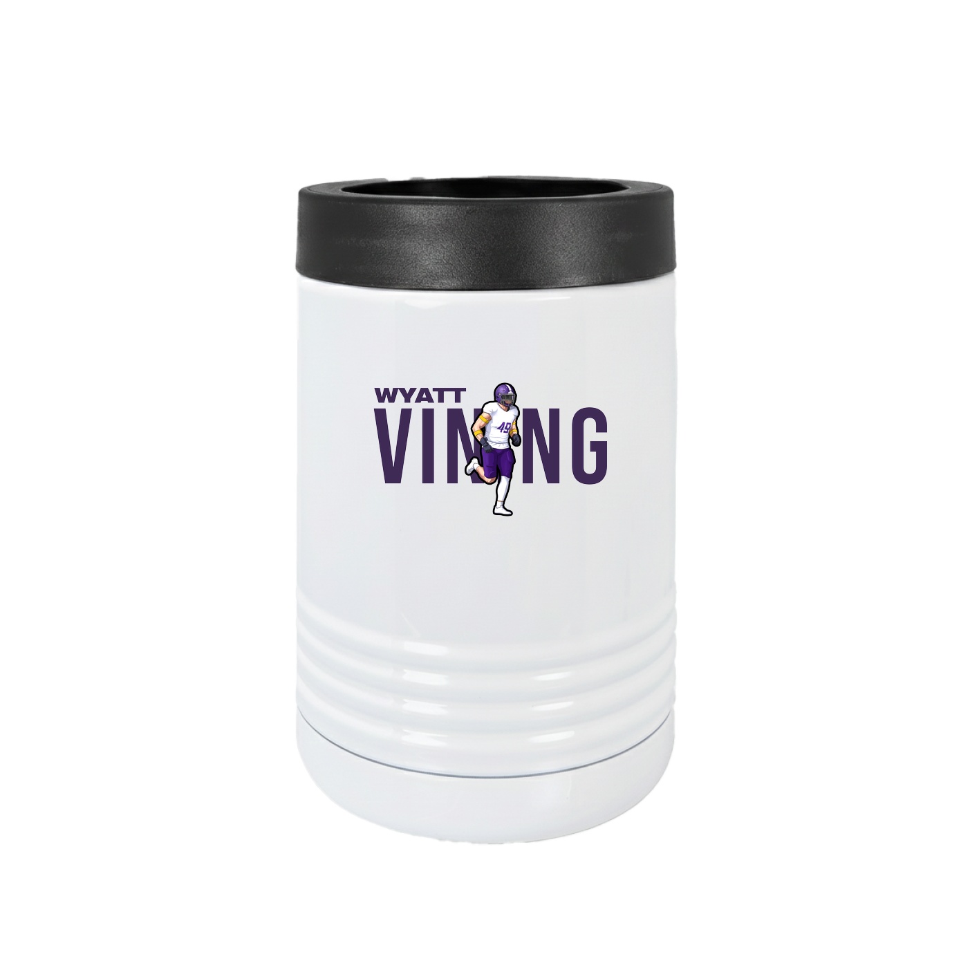 Beverage Holder — Player Name in White
