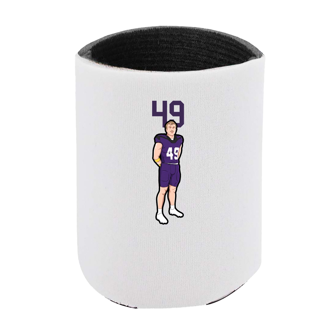 Can Holder — Number Top in White