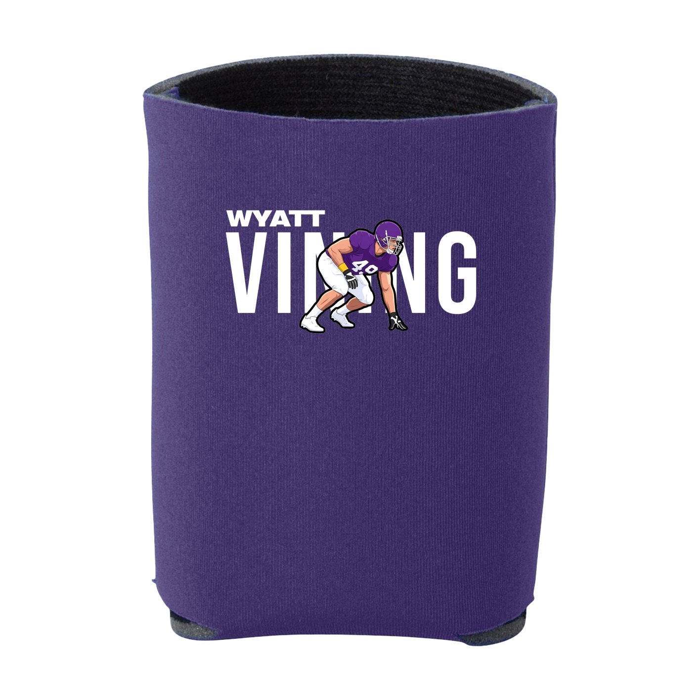 Can Holder — Player Name in Purple