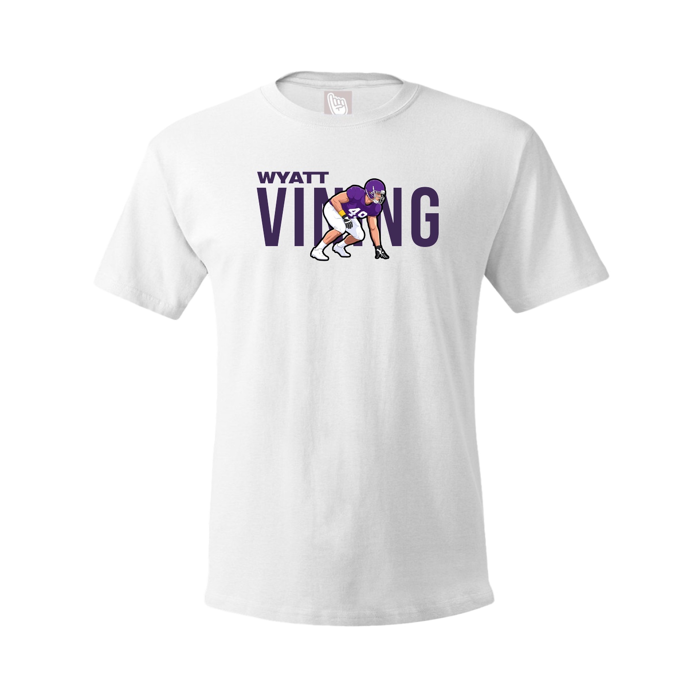 Tee — Player Name in White
