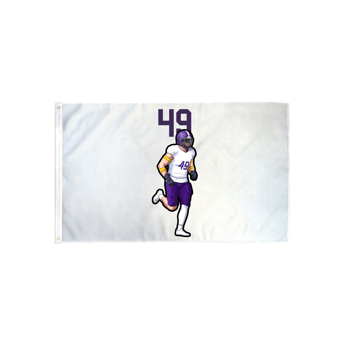3x5 Flag — Number Top in Classic
