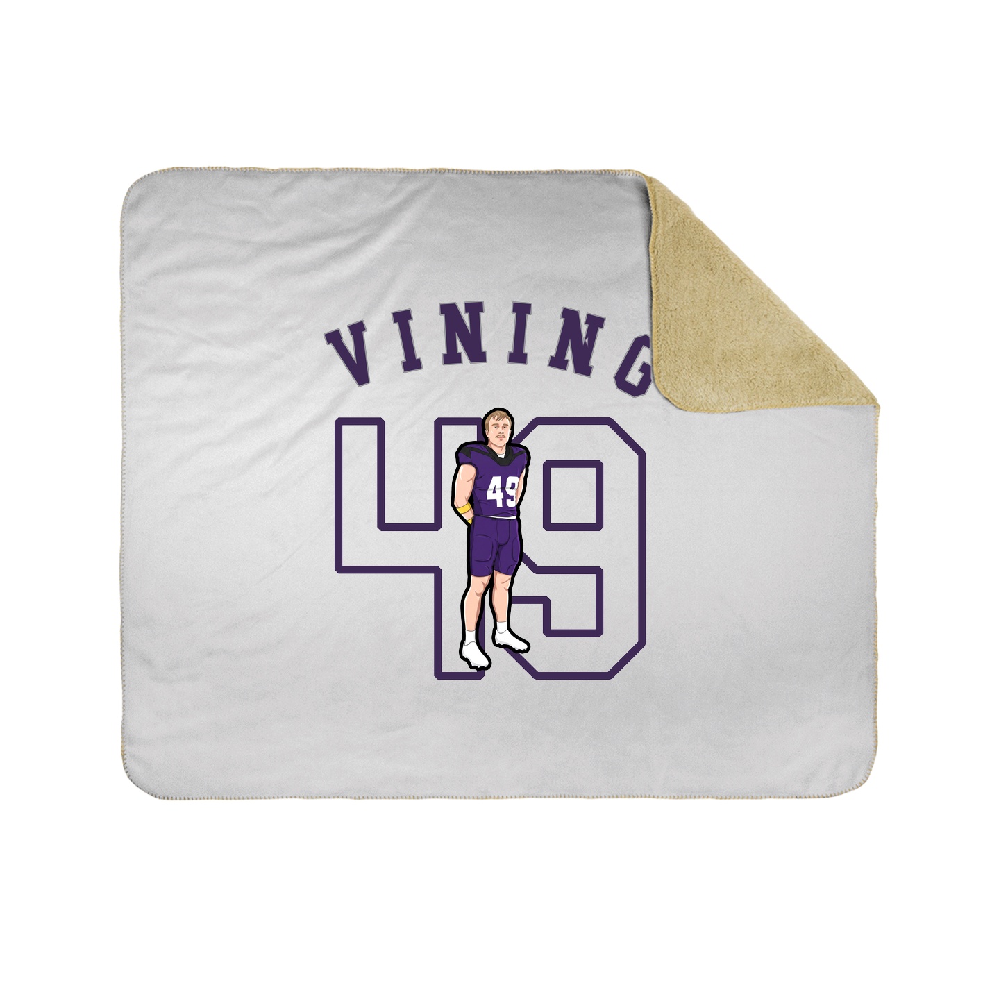 Throw Blanket — Shirsey Arch in White