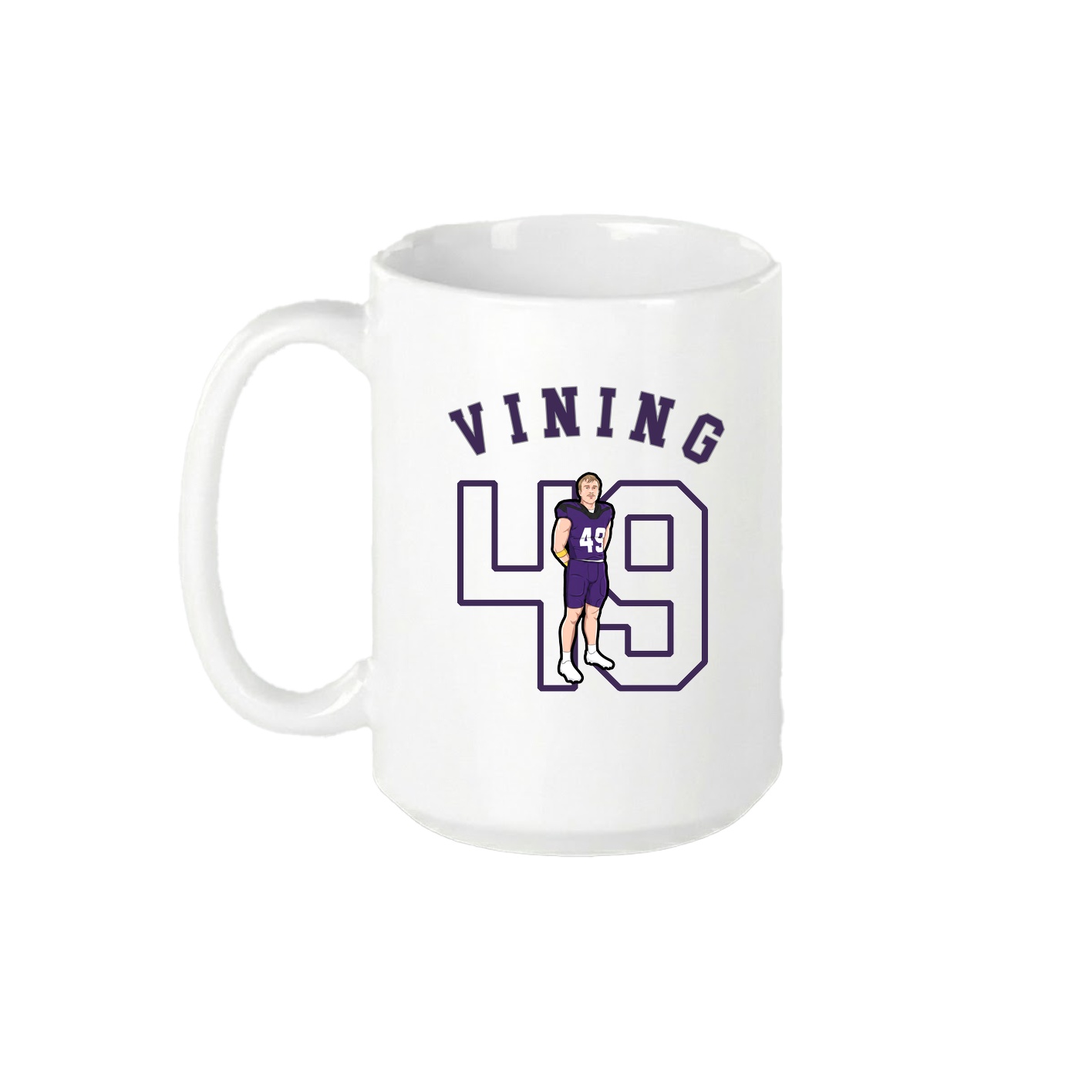 15oz Coffee Mug — Shirsey Arch in White