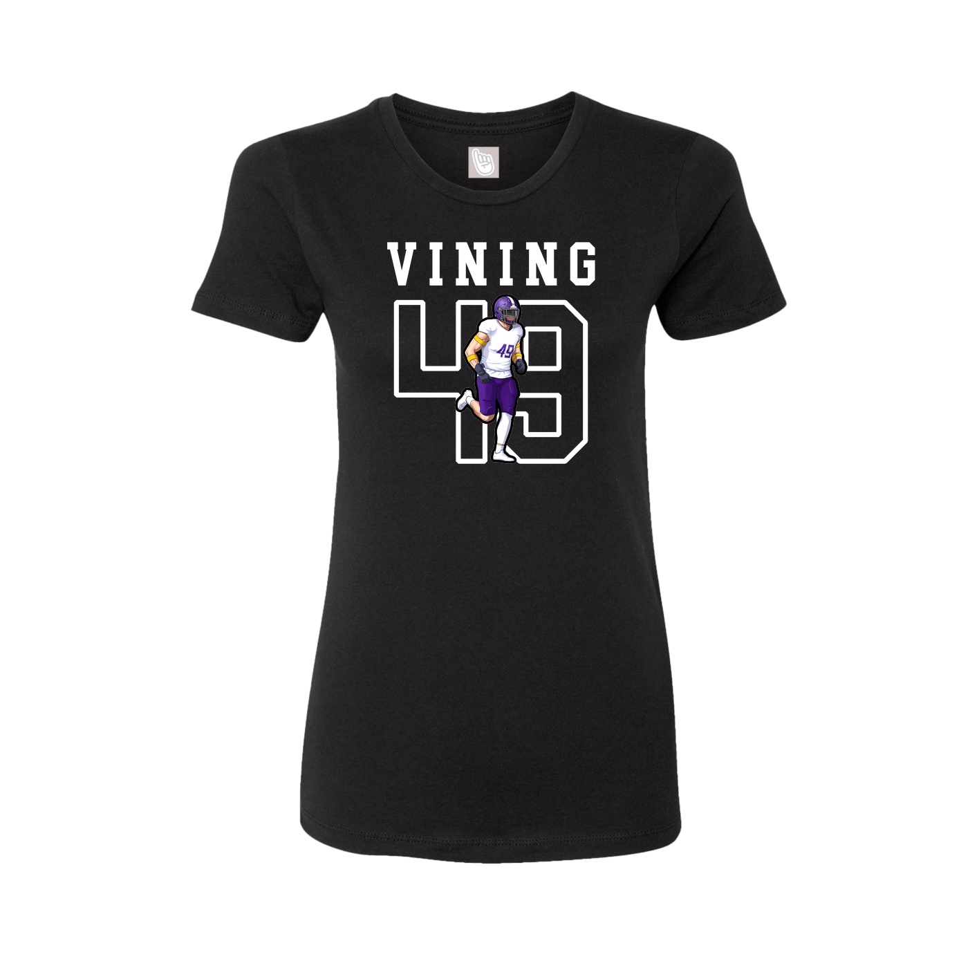 Fitted Women's Tee — Shirsey in Black