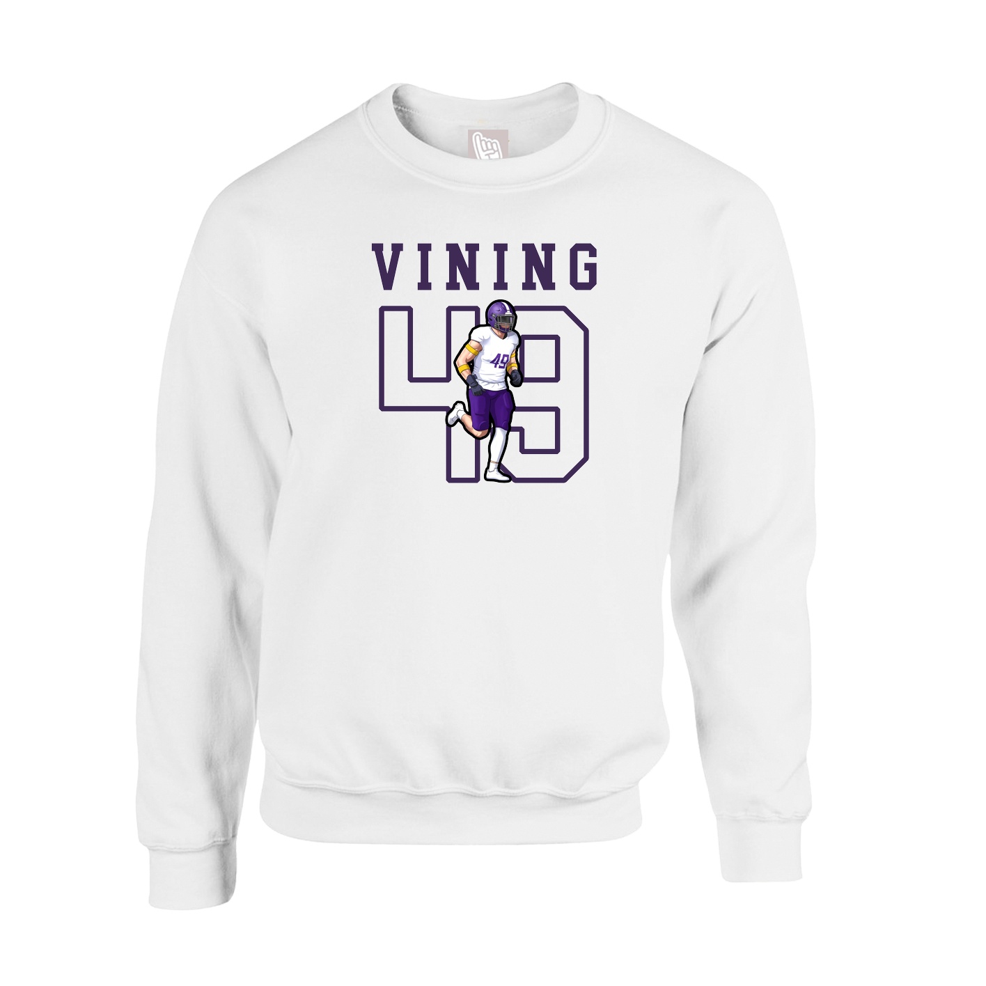 Fleece Crew — Shirsey in White
