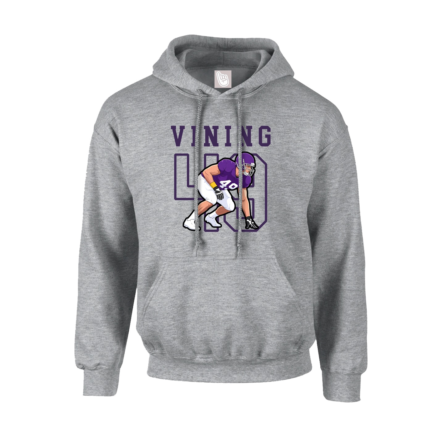 Youth Hoodie — Shirsey in Grey