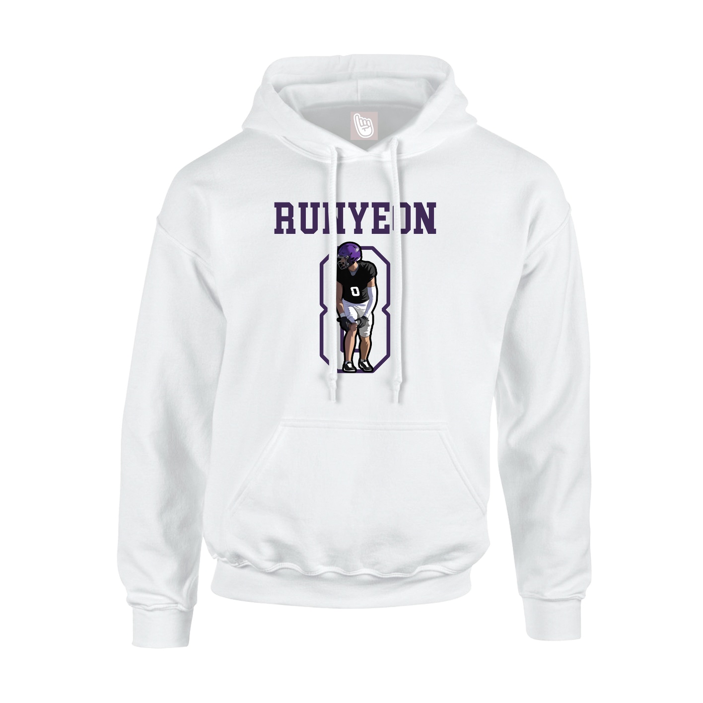 Hoodie — Shirsey in White