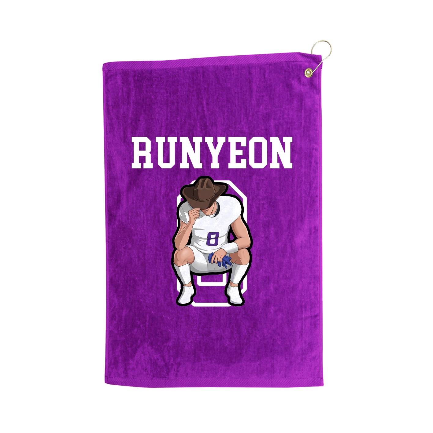 Golf Towel — Shirsey in Purple