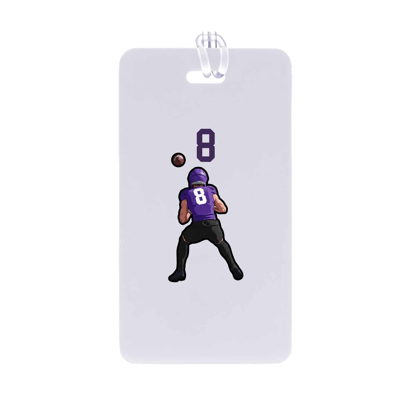 Bag Tag — Number Top in Classic
