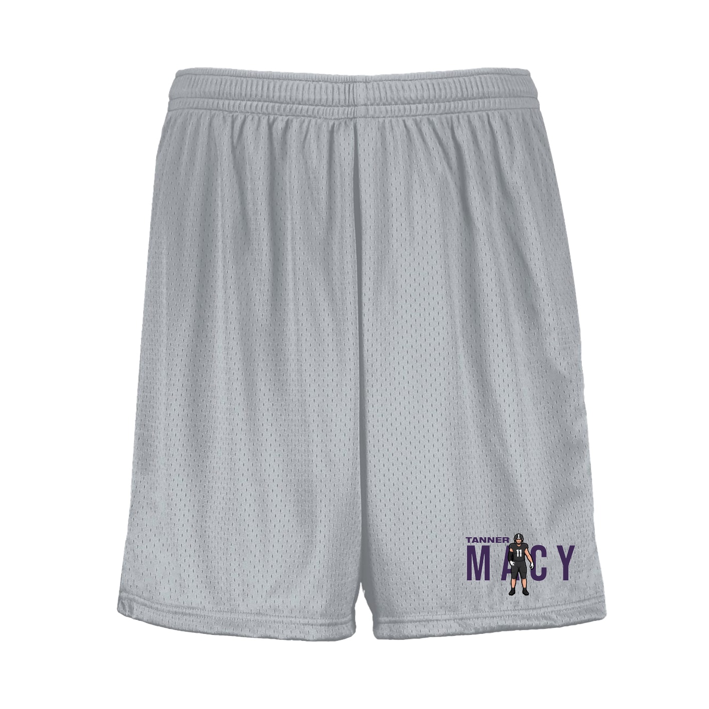 Shorts — Player Name in Silver