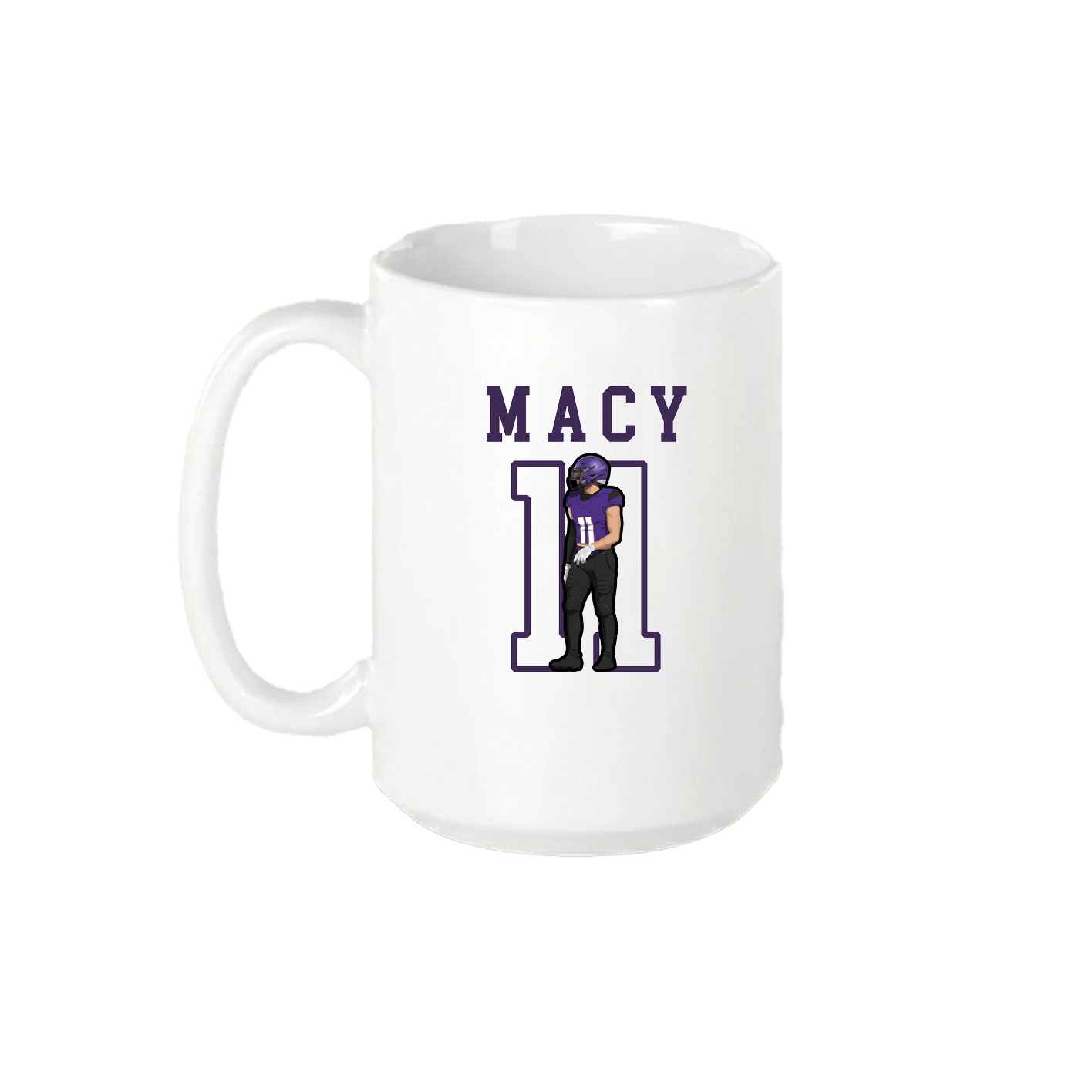 15oz Coffee Mug — Shirsey in White