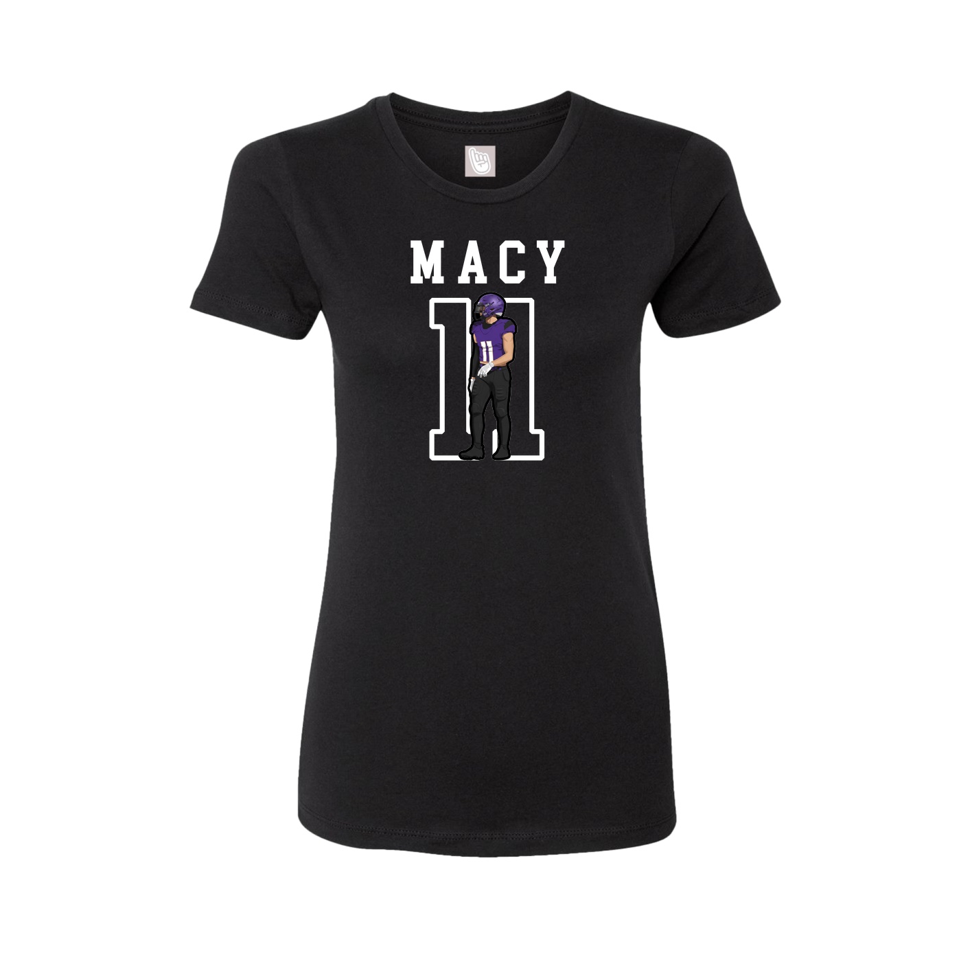 Fitted Women's Tee — Shirsey in Black