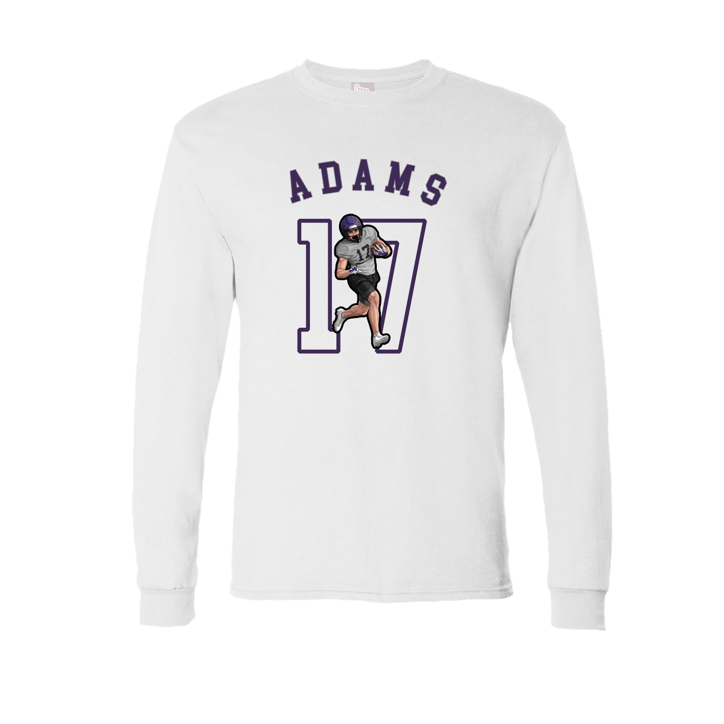 Long Sleeve Tee — Shirsey Arch in White