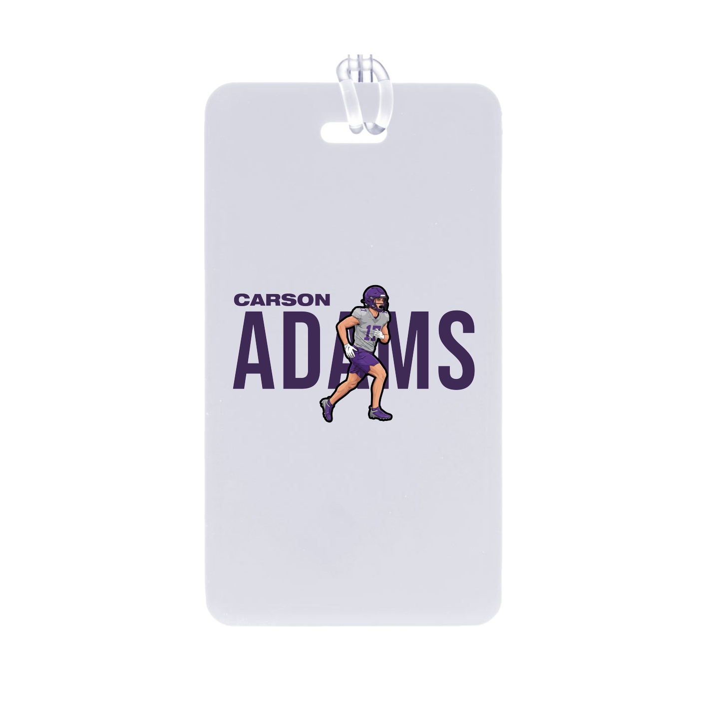 Bag Tag — Player Name in Classic