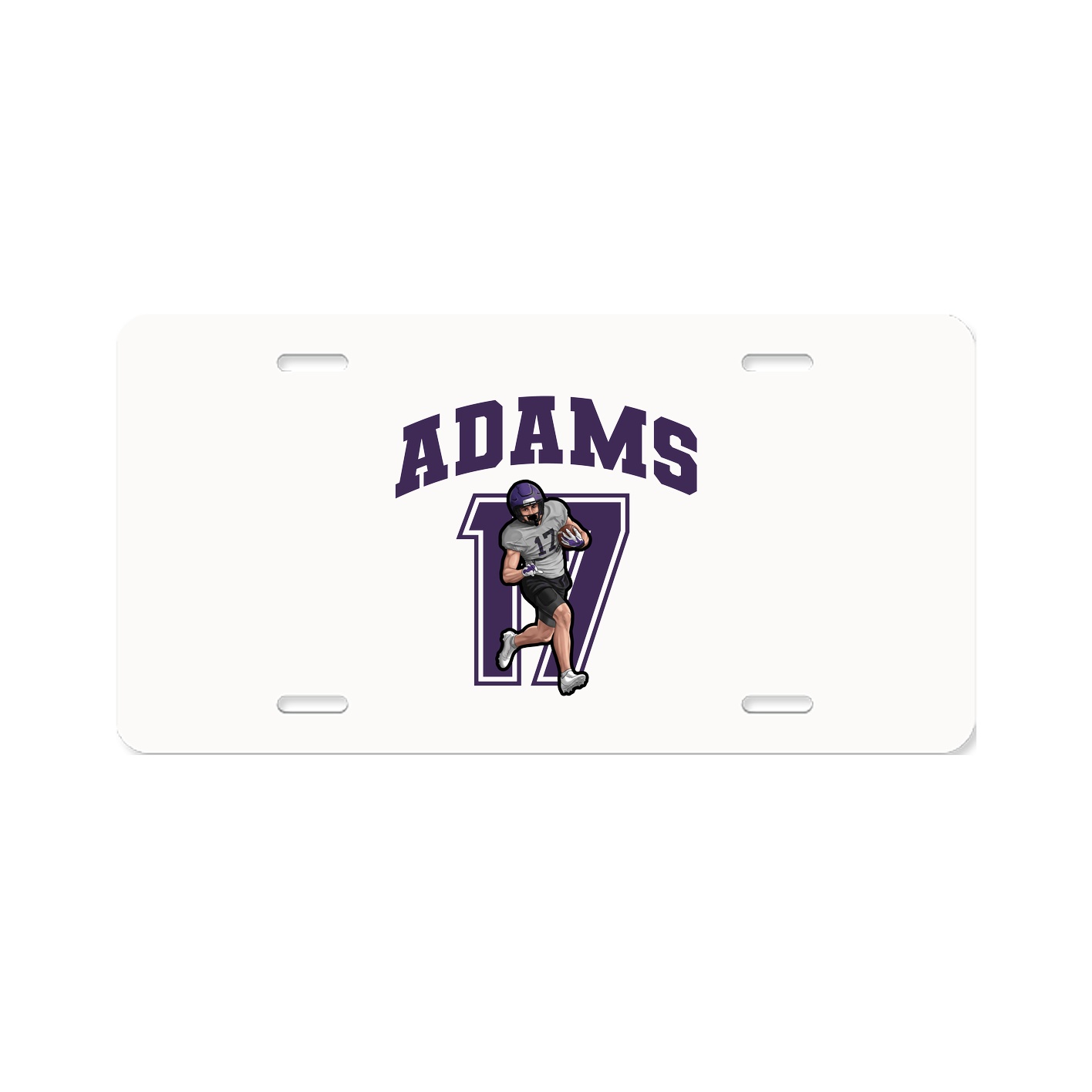 License Plate — Number in Classic