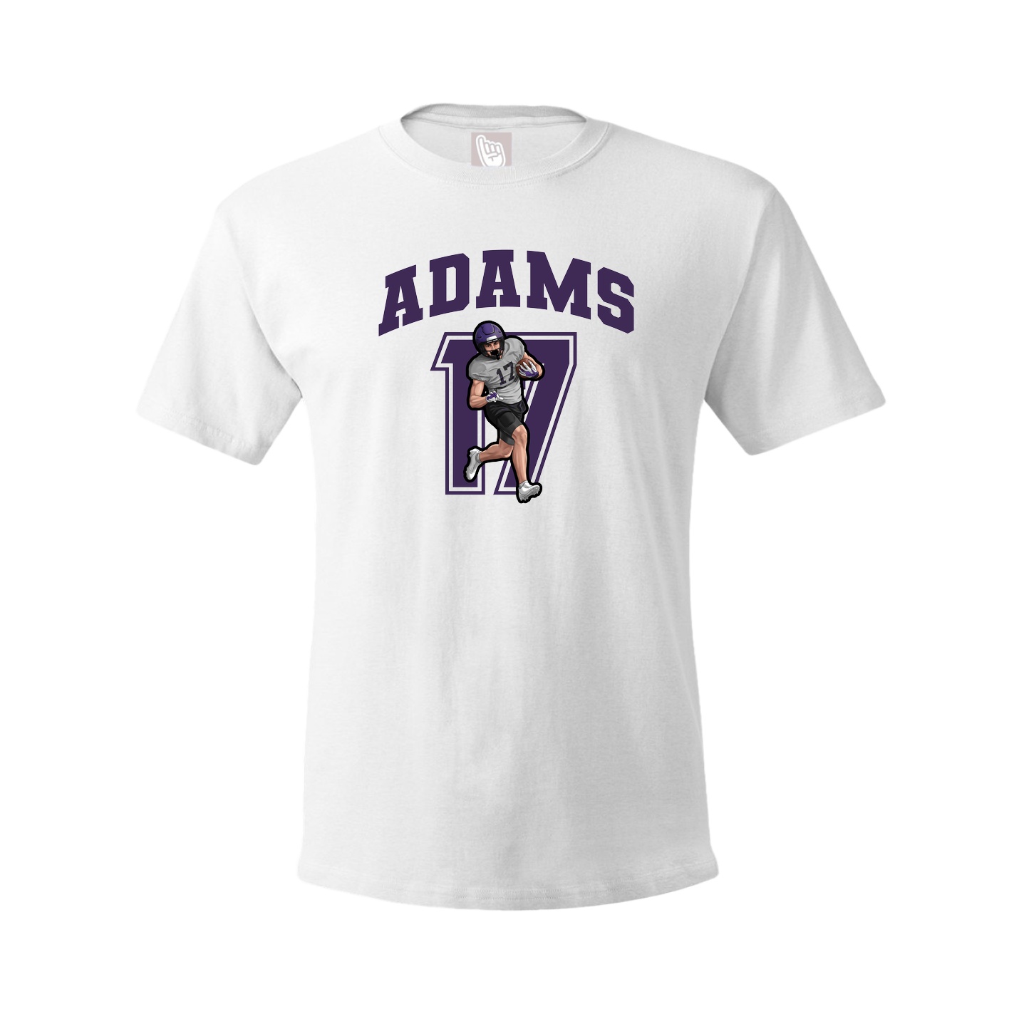 Tee — Number in White