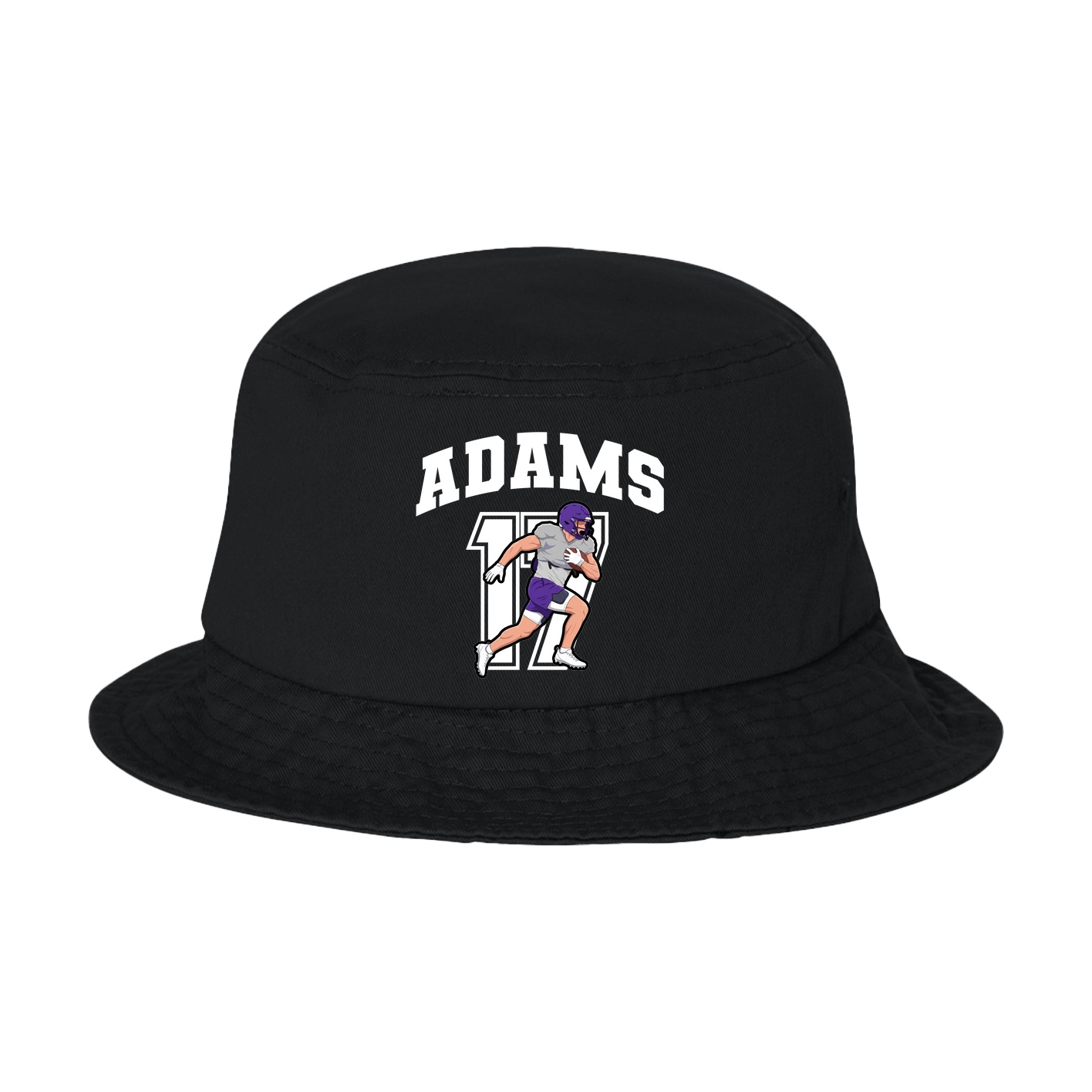 Bucket Cap — Number in Black