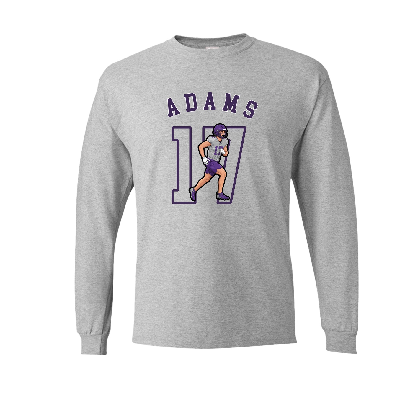 Long Sleeve Tee — Shirsey Arch in Grey