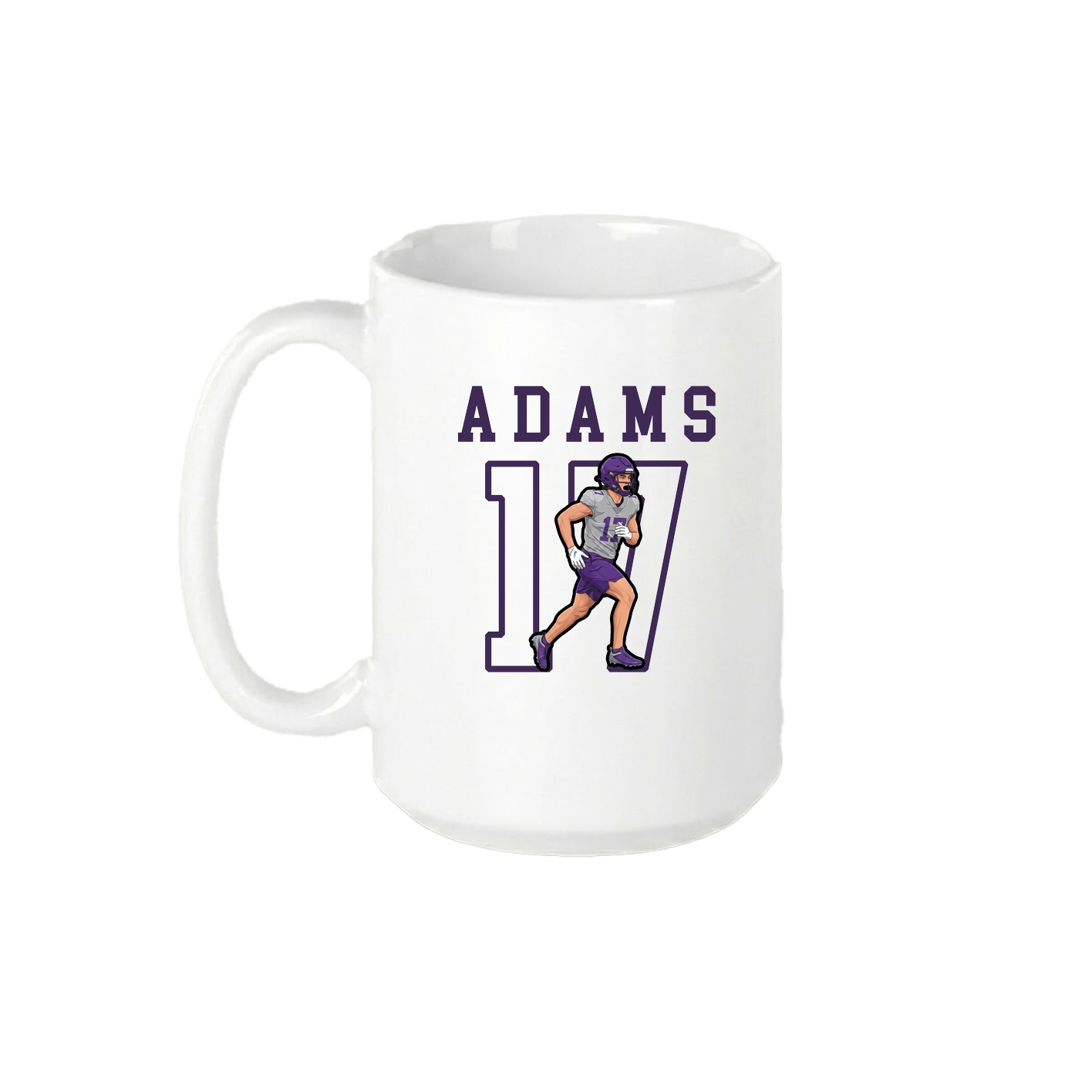 15oz Coffee Mug — Shirsey in White