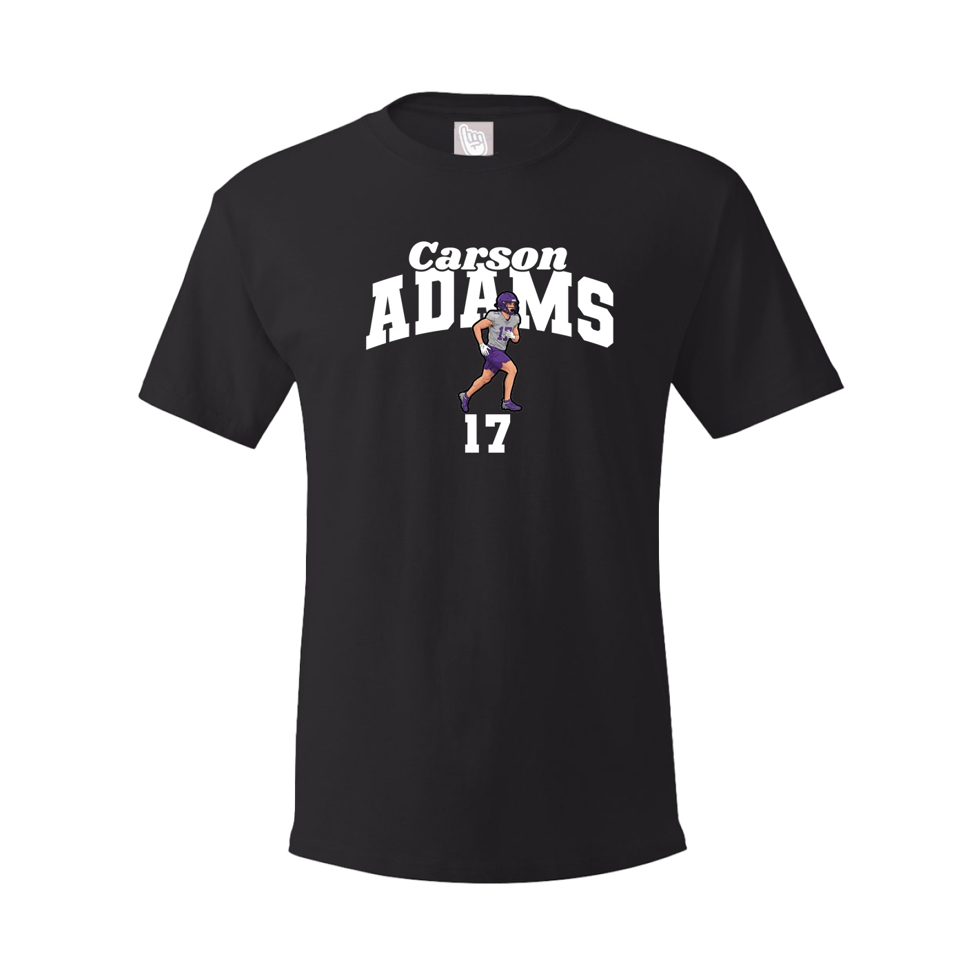 Youth Tee — Signature Arch in Black