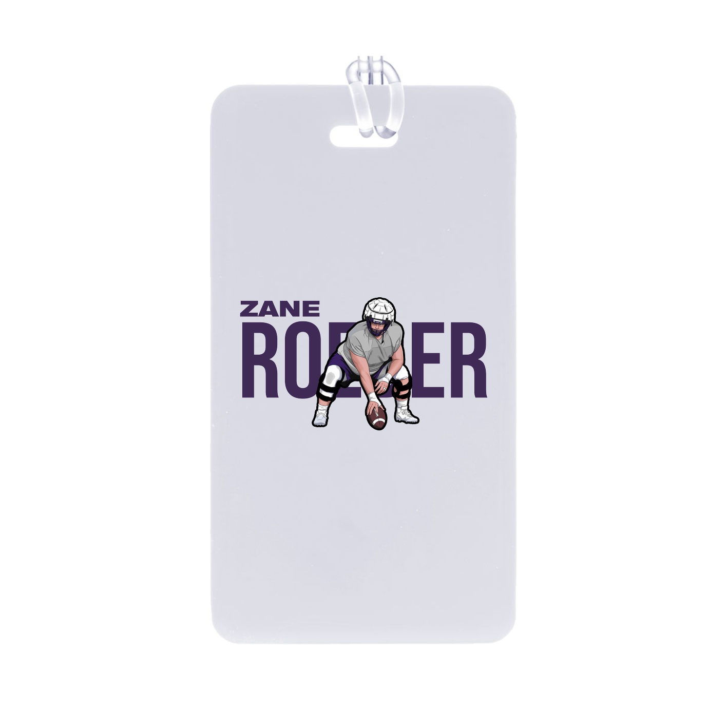 Bag Tag — Player Name in Classic