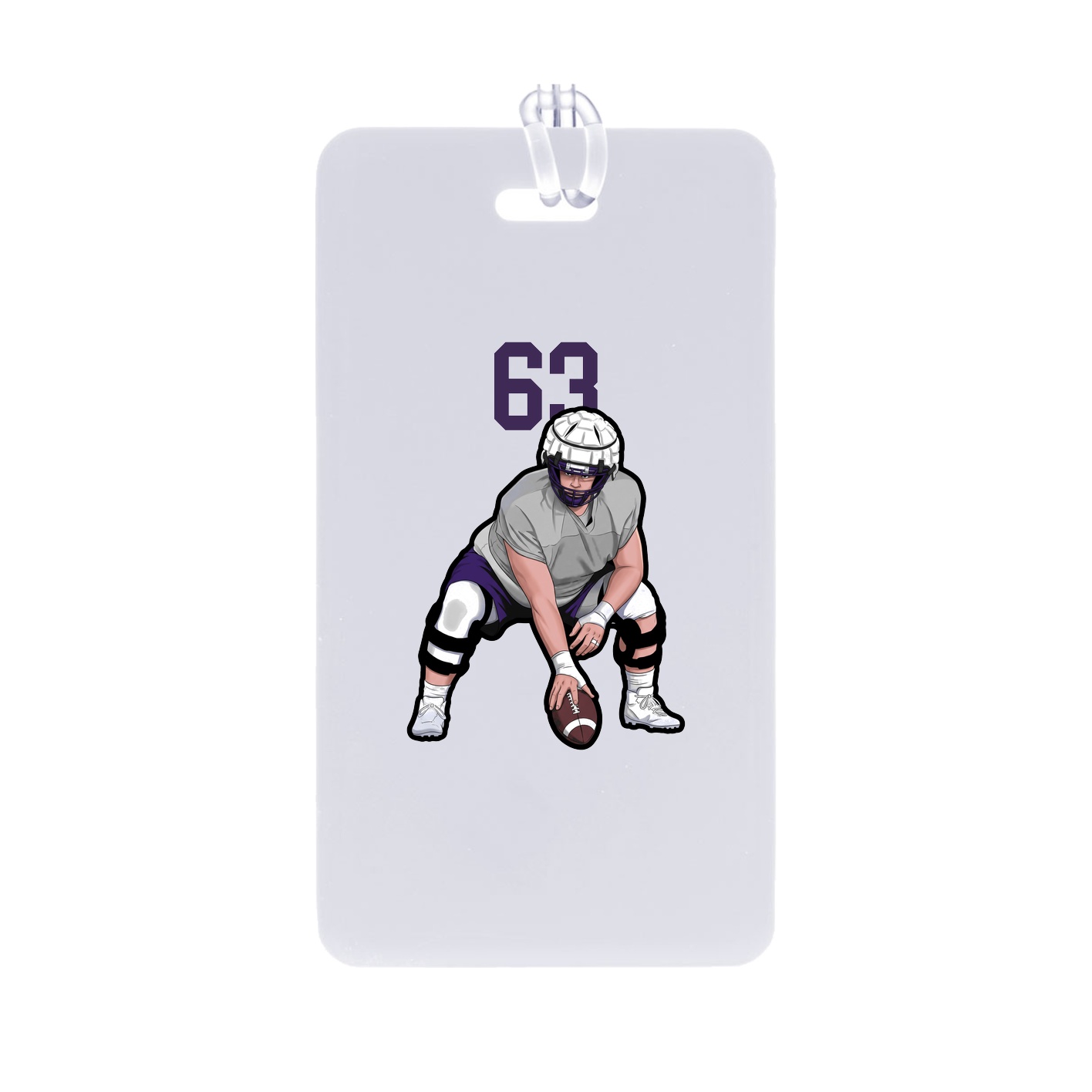 Bag Tag — Number Top in Classic