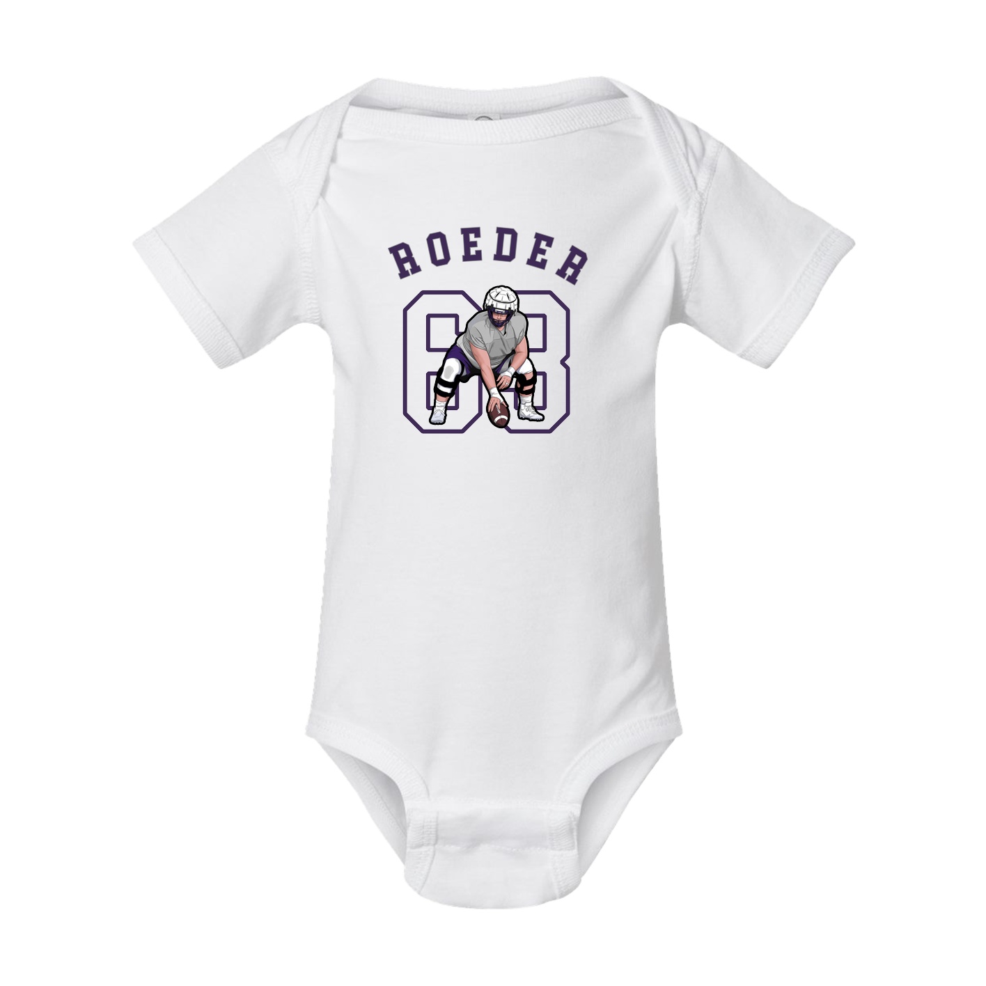 Baby Onesie — Shirsey Arch in White
